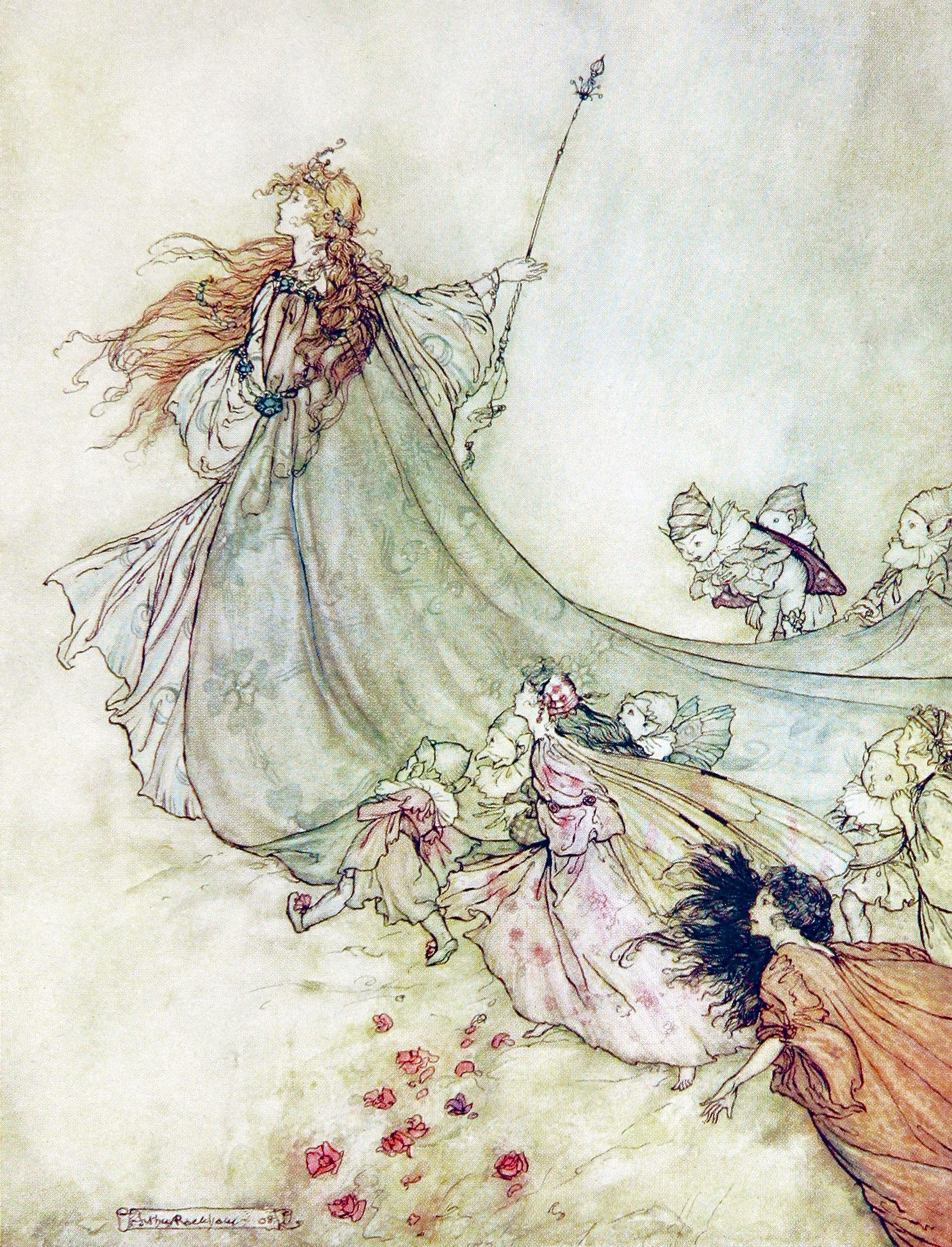 Fairies, away. We shall chide downright, if I longer stay