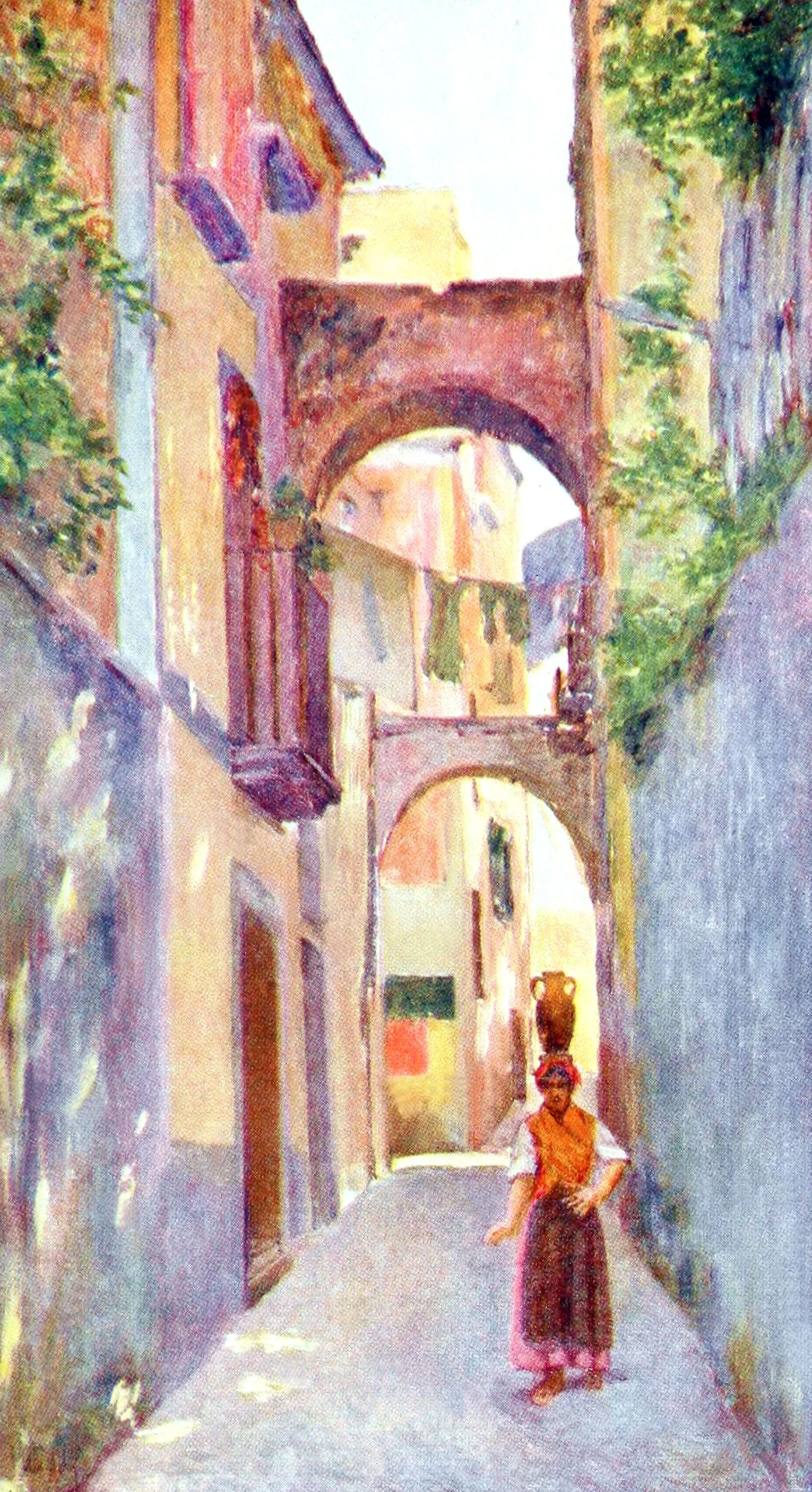 Street Scene in Sorrento