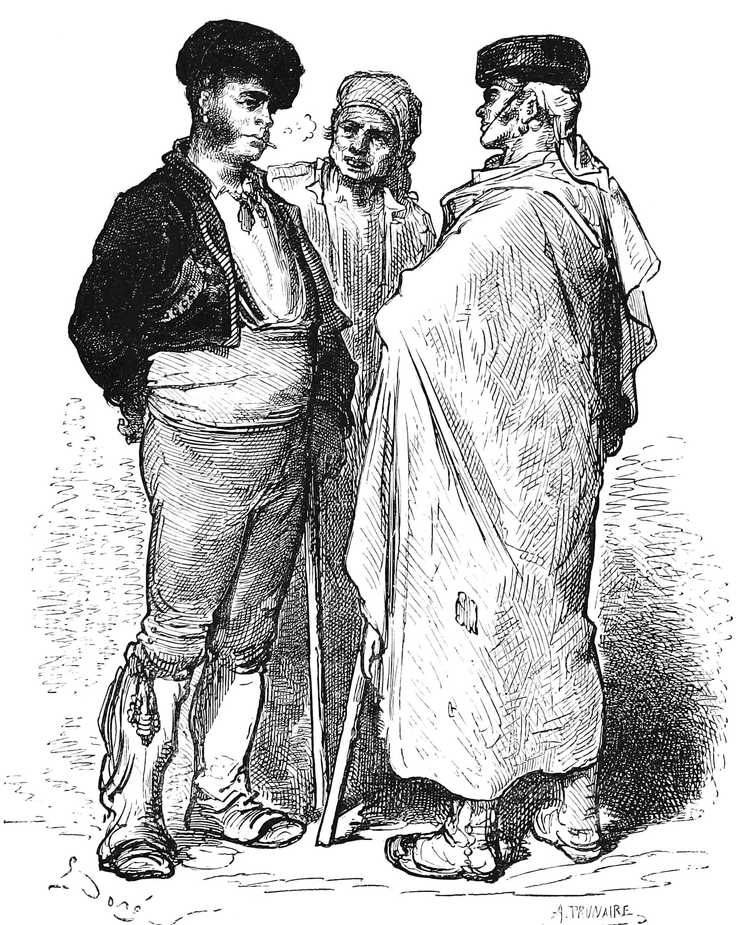 Majo and Peasants in the Environs of Jerez