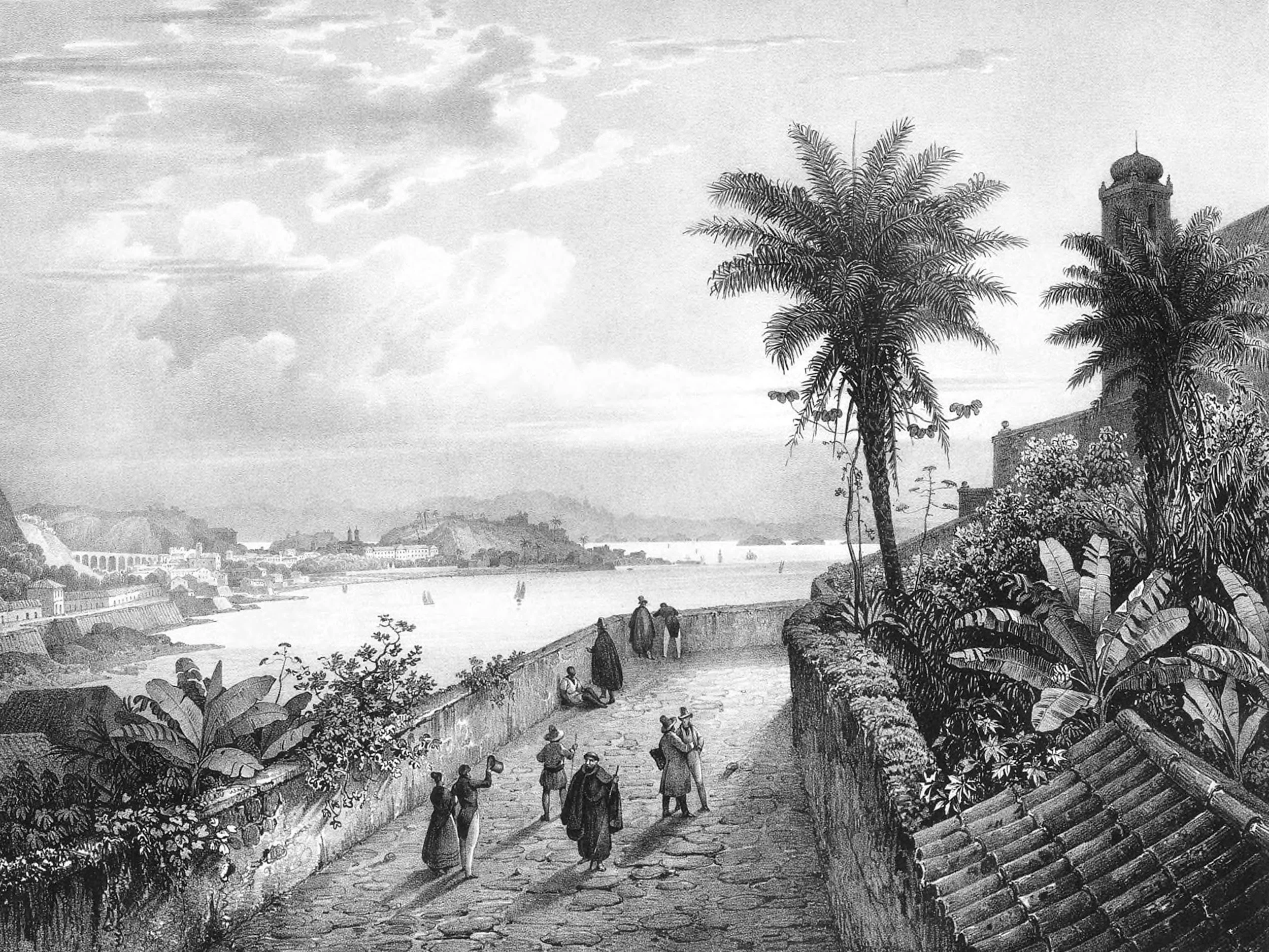 View of Rio de Janeiro, taken near the Church of Our Lady of Glory