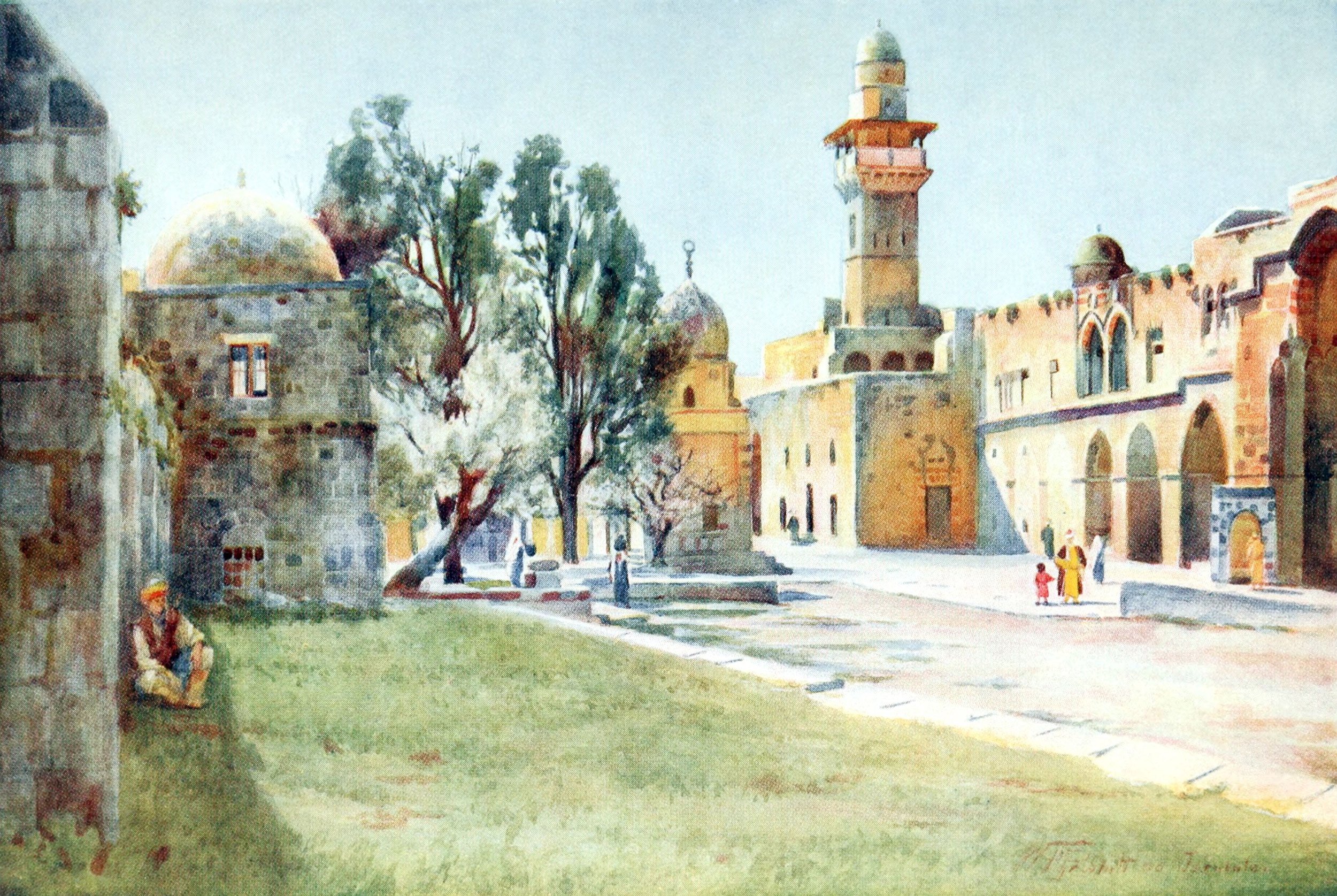 The Gate of the Cotton Merchants, Jerusalem