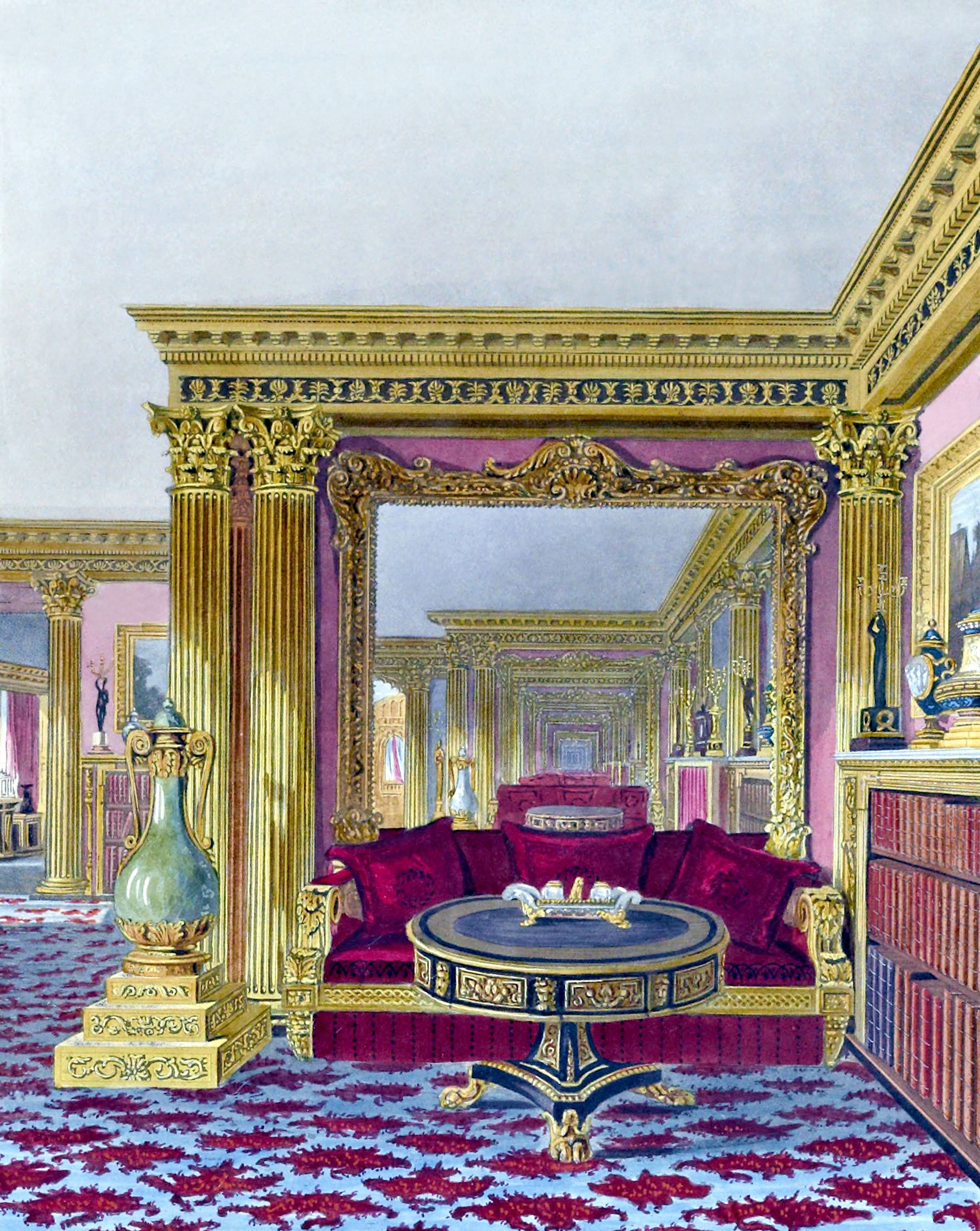 The Alcove, Golden Drawing Room, Carlton House
