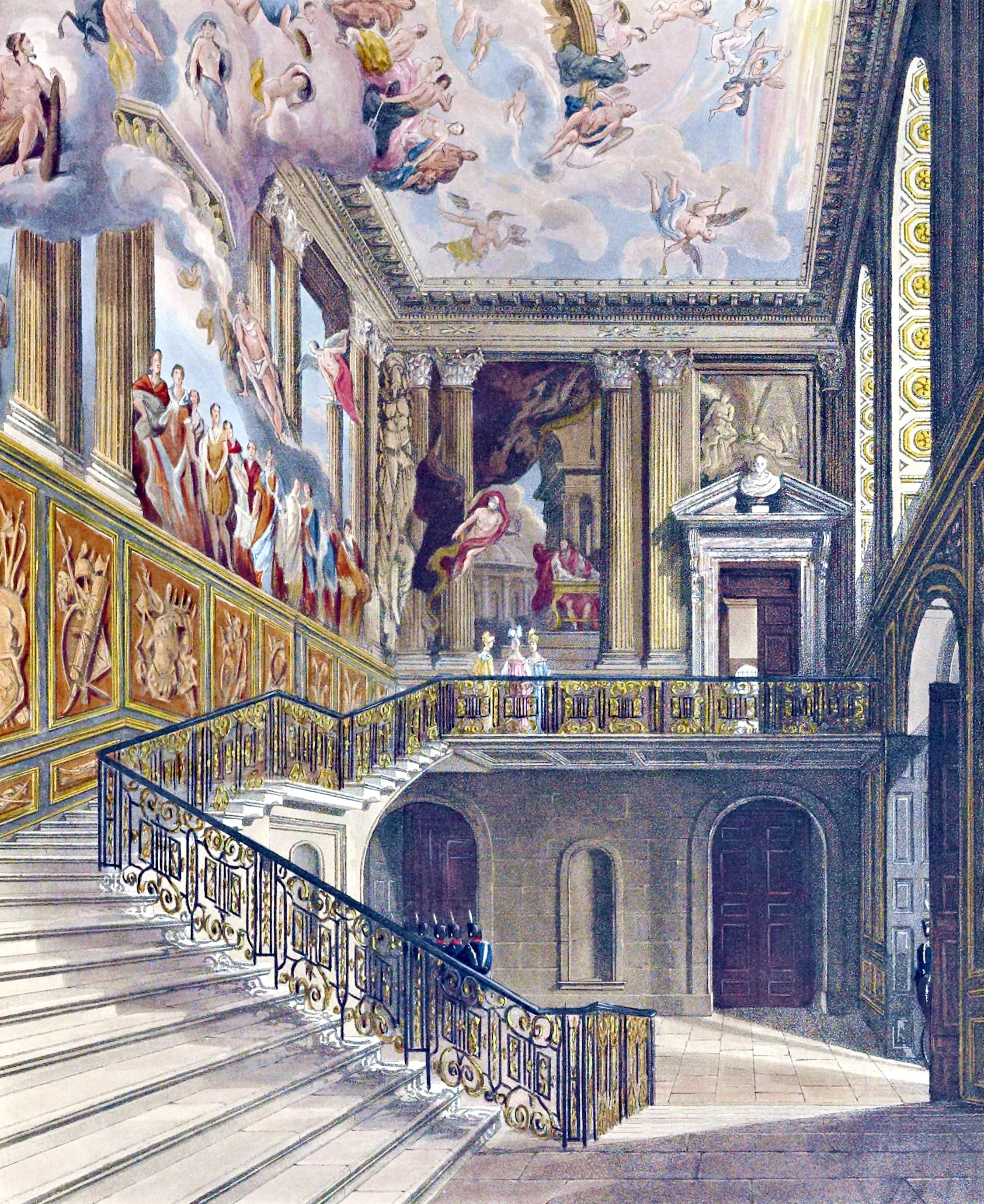 Grand Staircase, Hampton Court