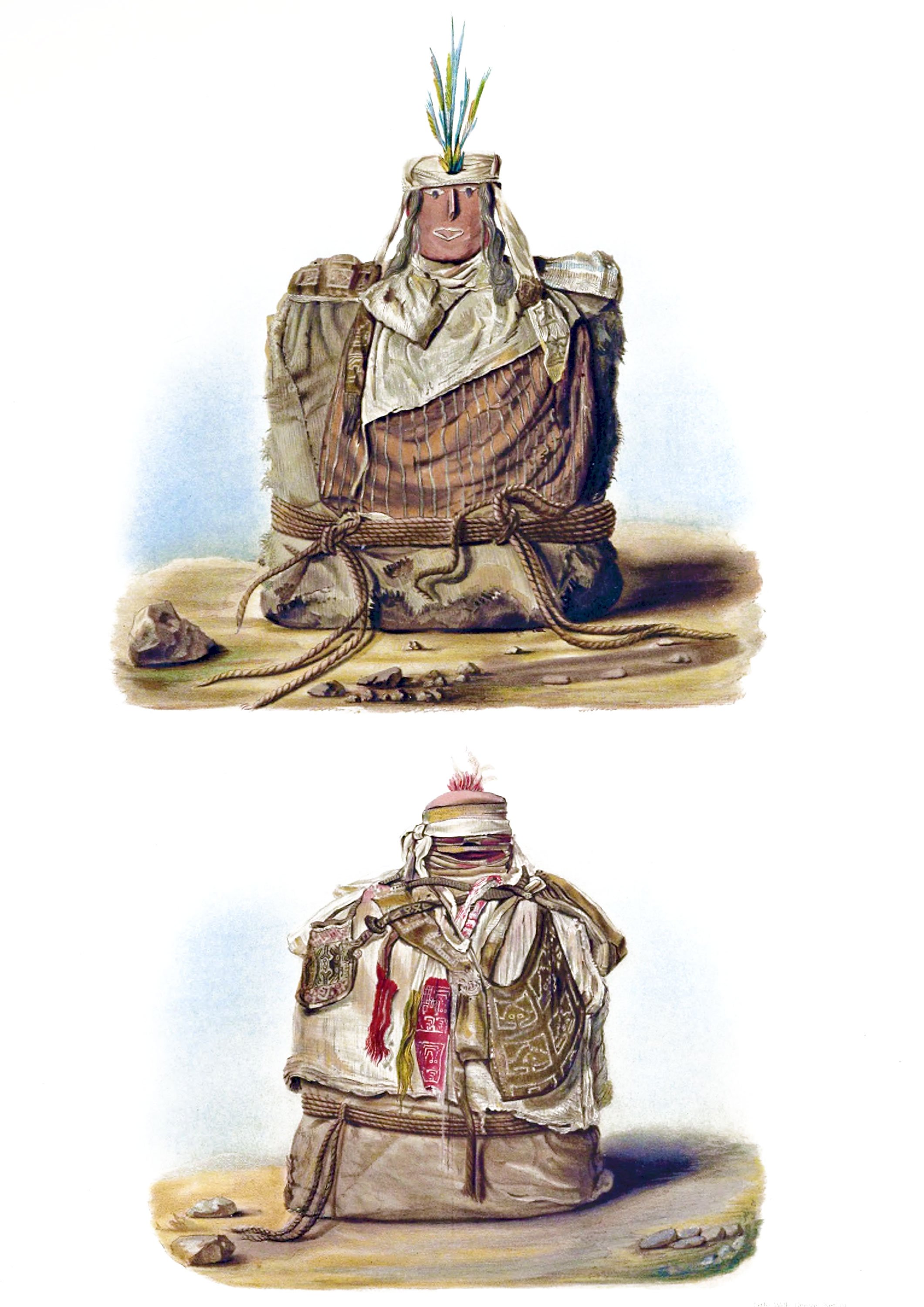 Two Mummies from One Grave