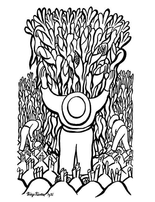 Diego Rivera Coloring Pages