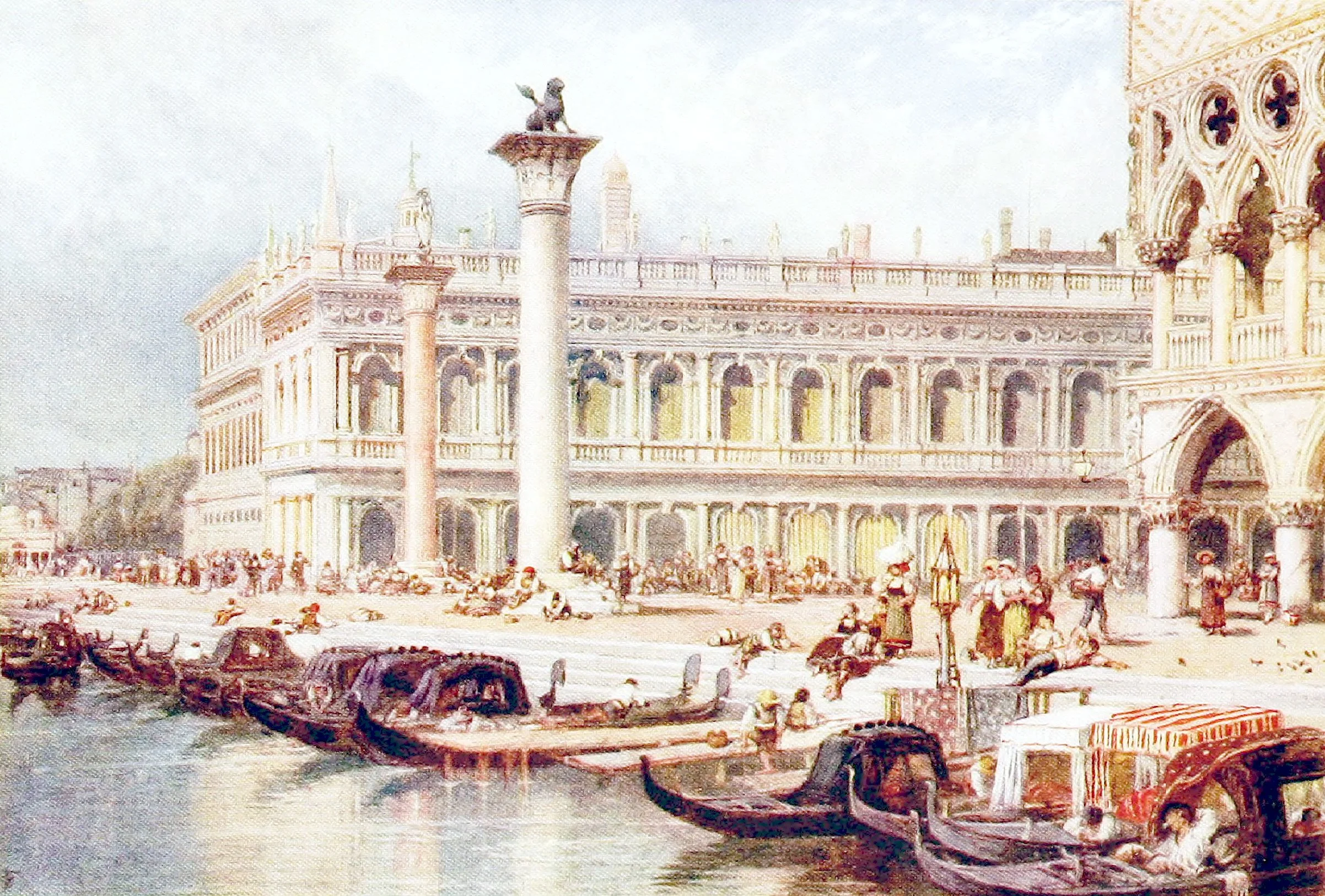 The Library in the Piazzetta, Venice