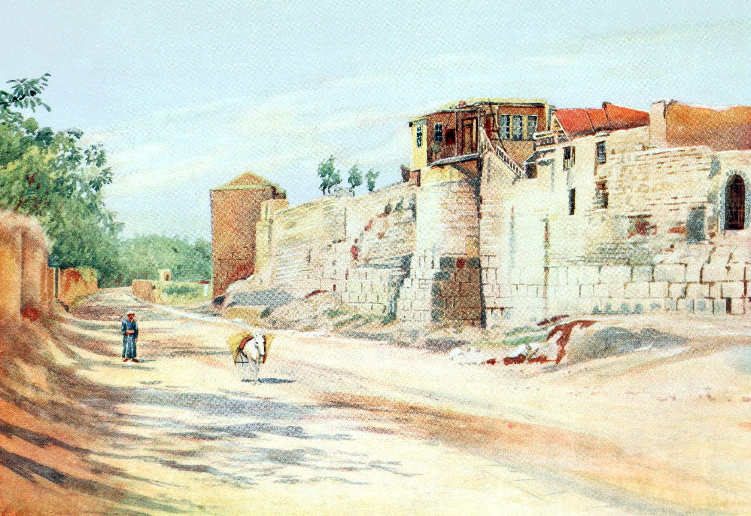 Traditional Site Where St. Paul was let down in a basket, Damascus