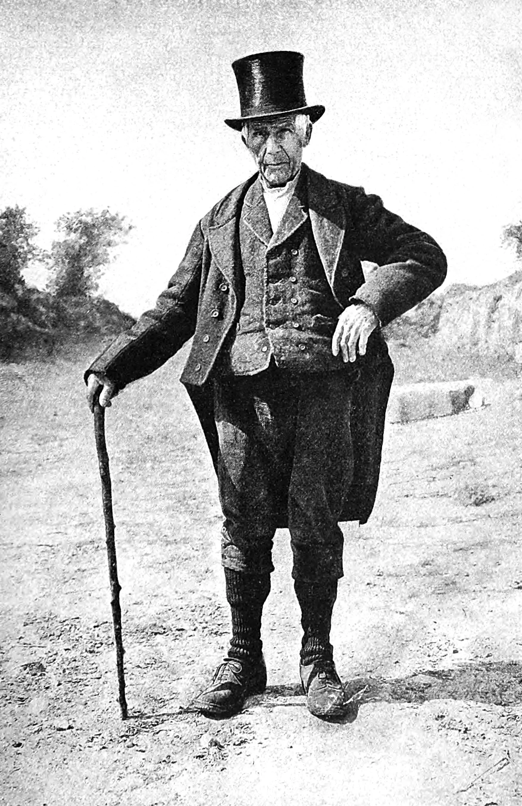 In Irish dress and Irish manner