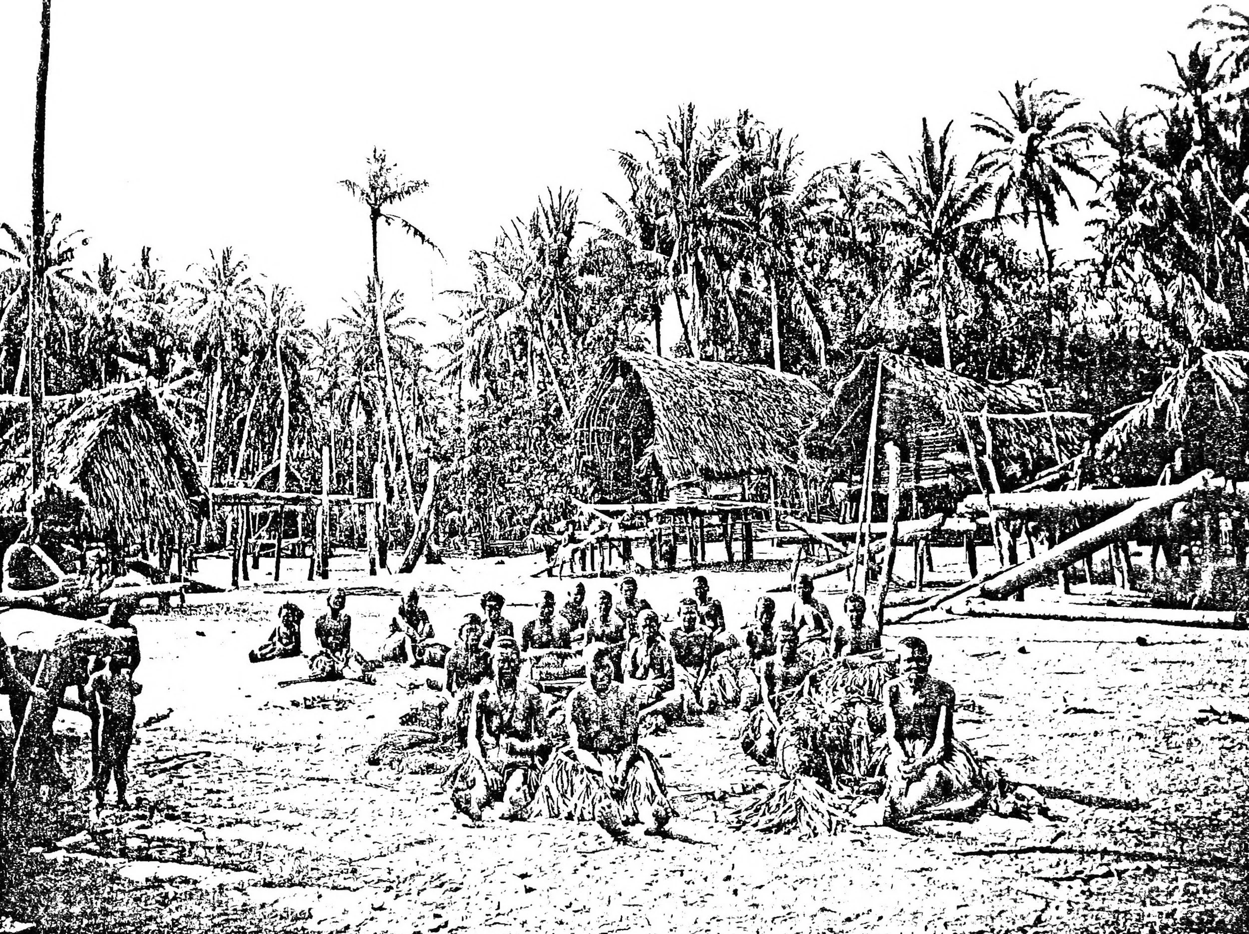 Kerepunu Women at the Market Place at Kalo