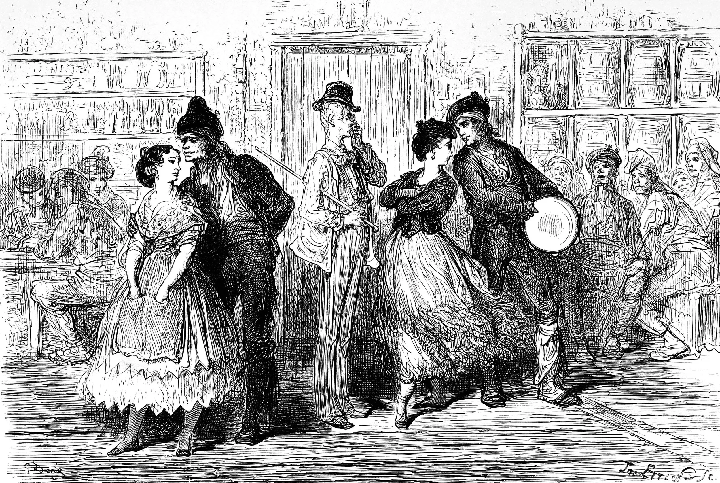 Scene from the 'Tio Canivitas'