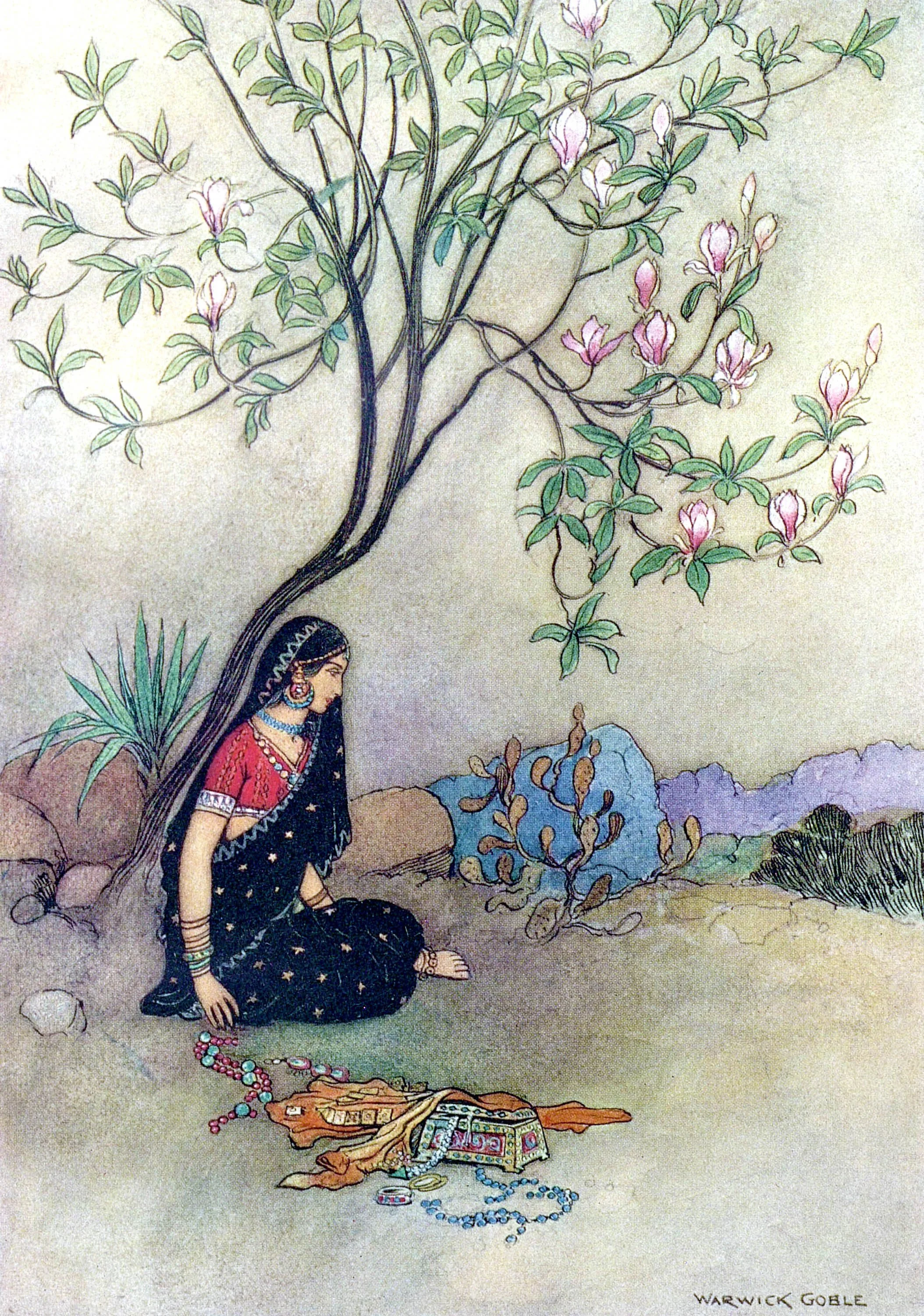 Thus the princess was deserted