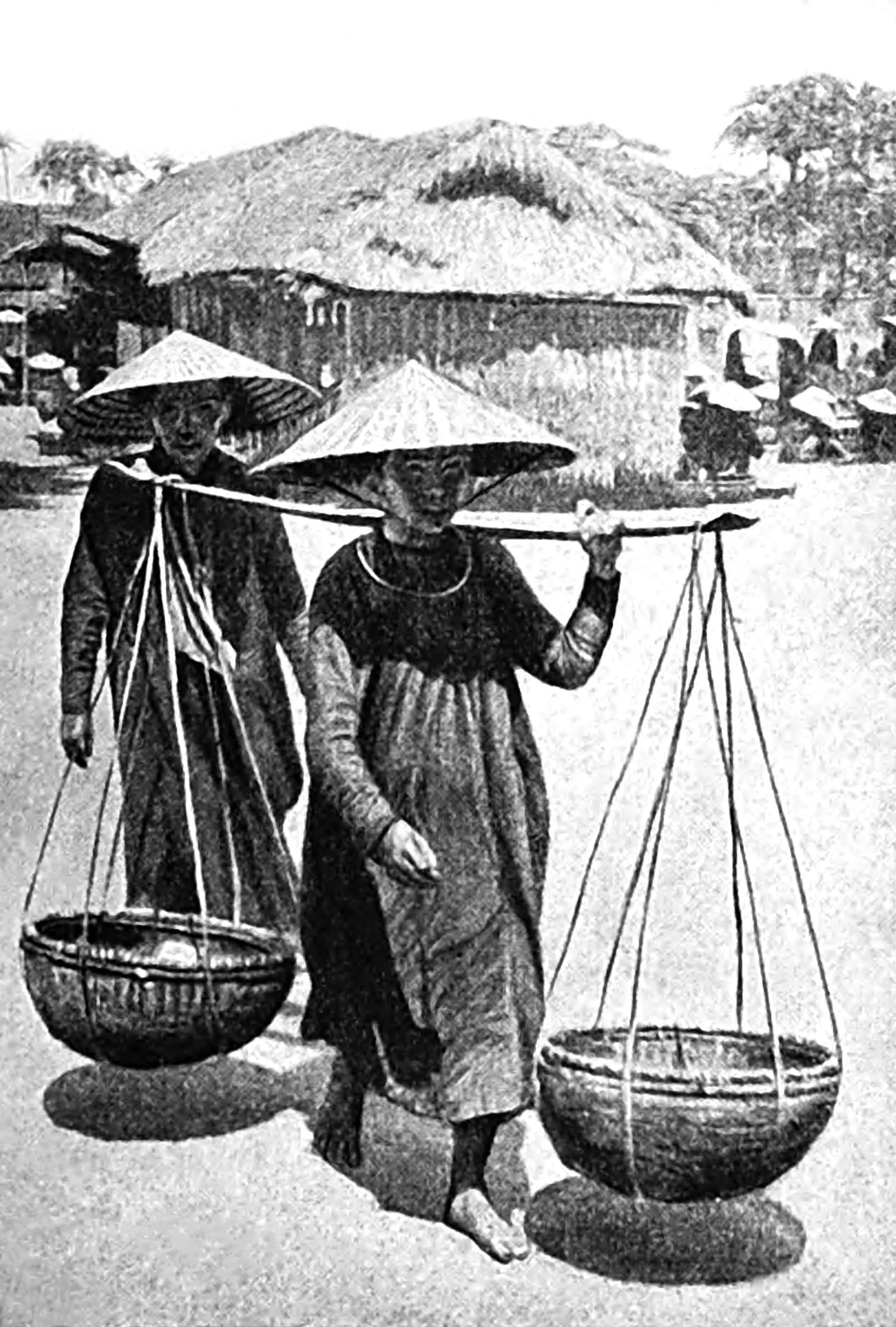 Market Woman with her basket
