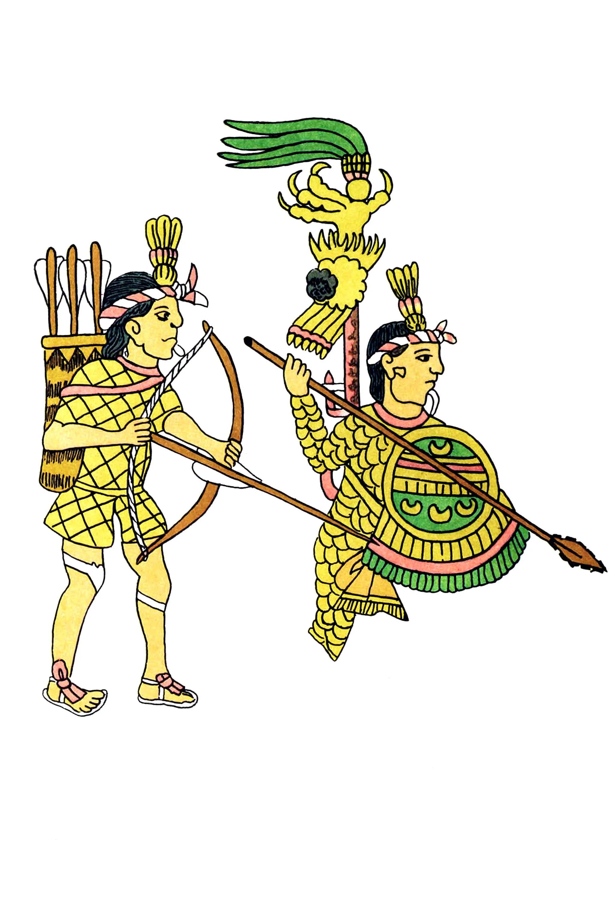 Tlaxcalan warriors