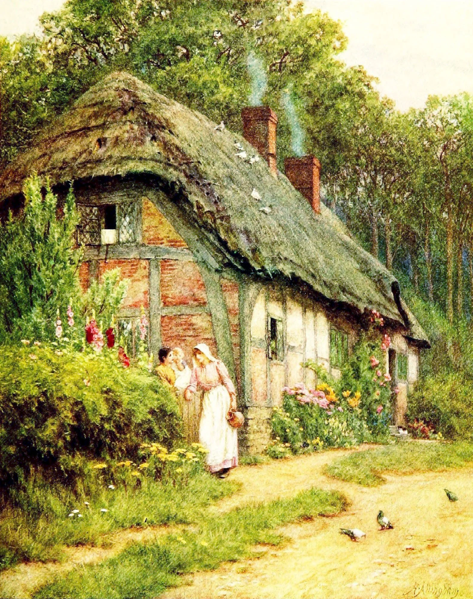 Old House Near Redlynch, Wiltshire