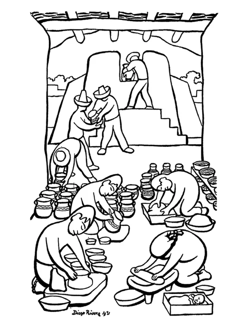 Diego Rivera Coloring Pages