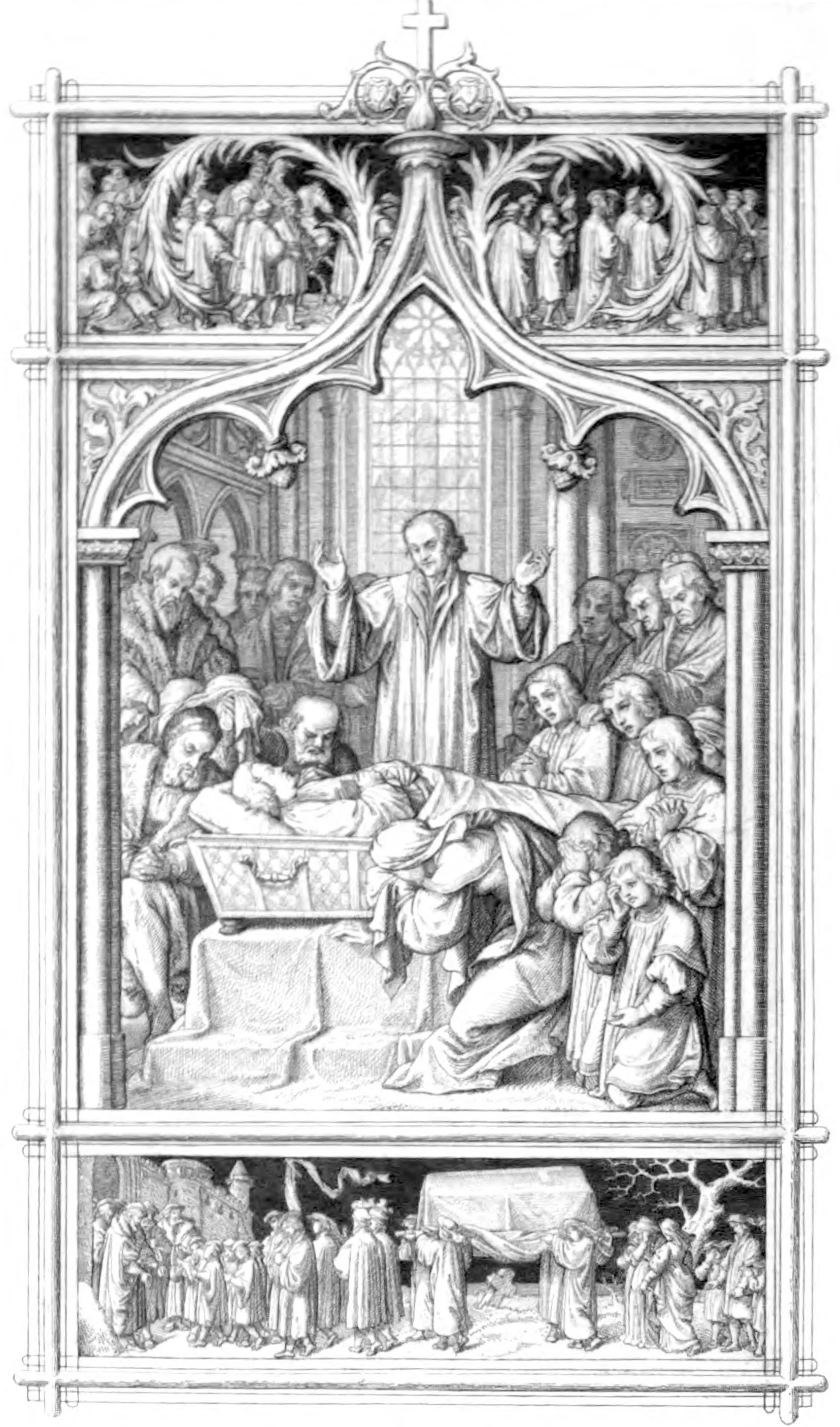 Luther's Burial