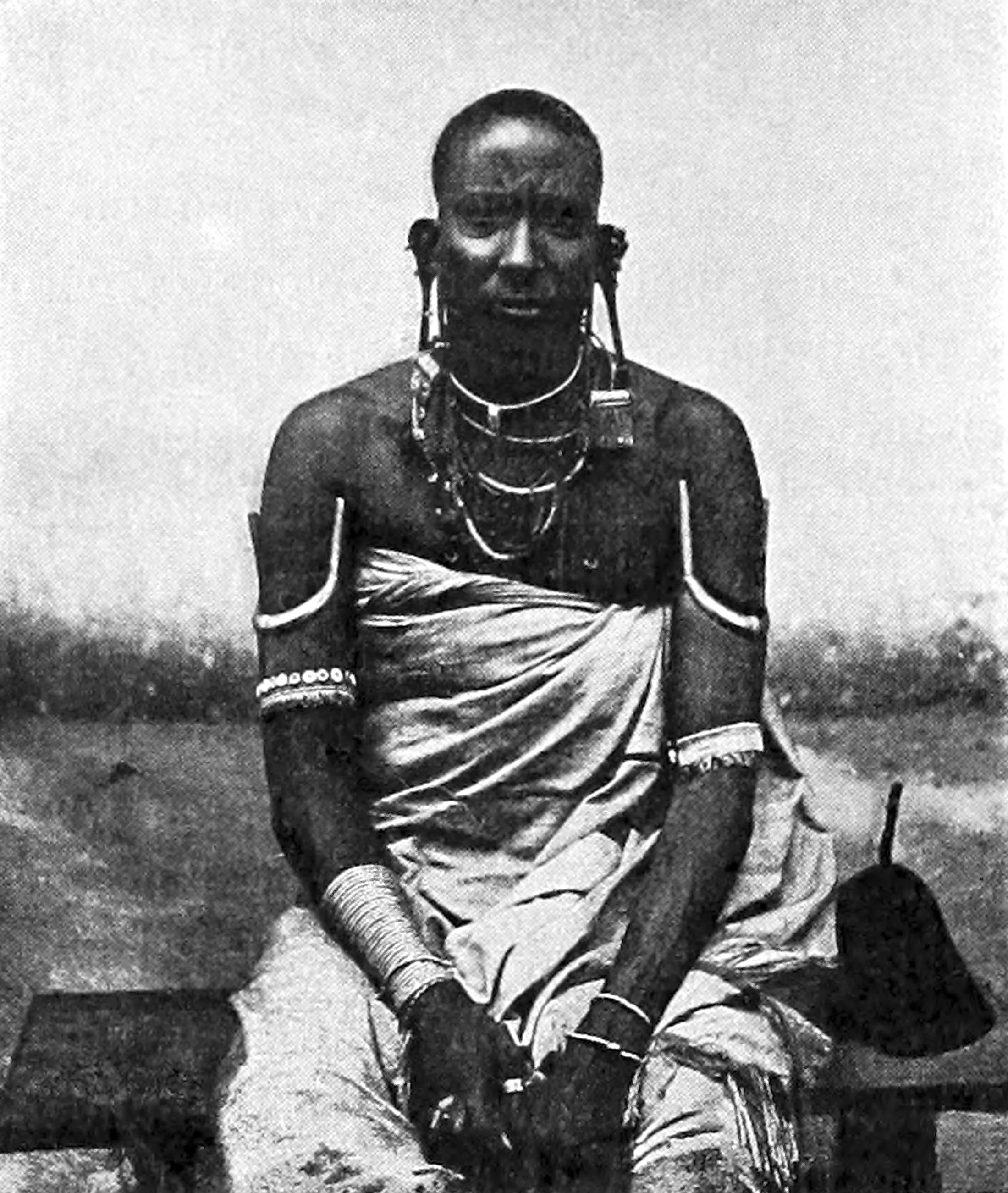 Zendeo, the chief of the Masai