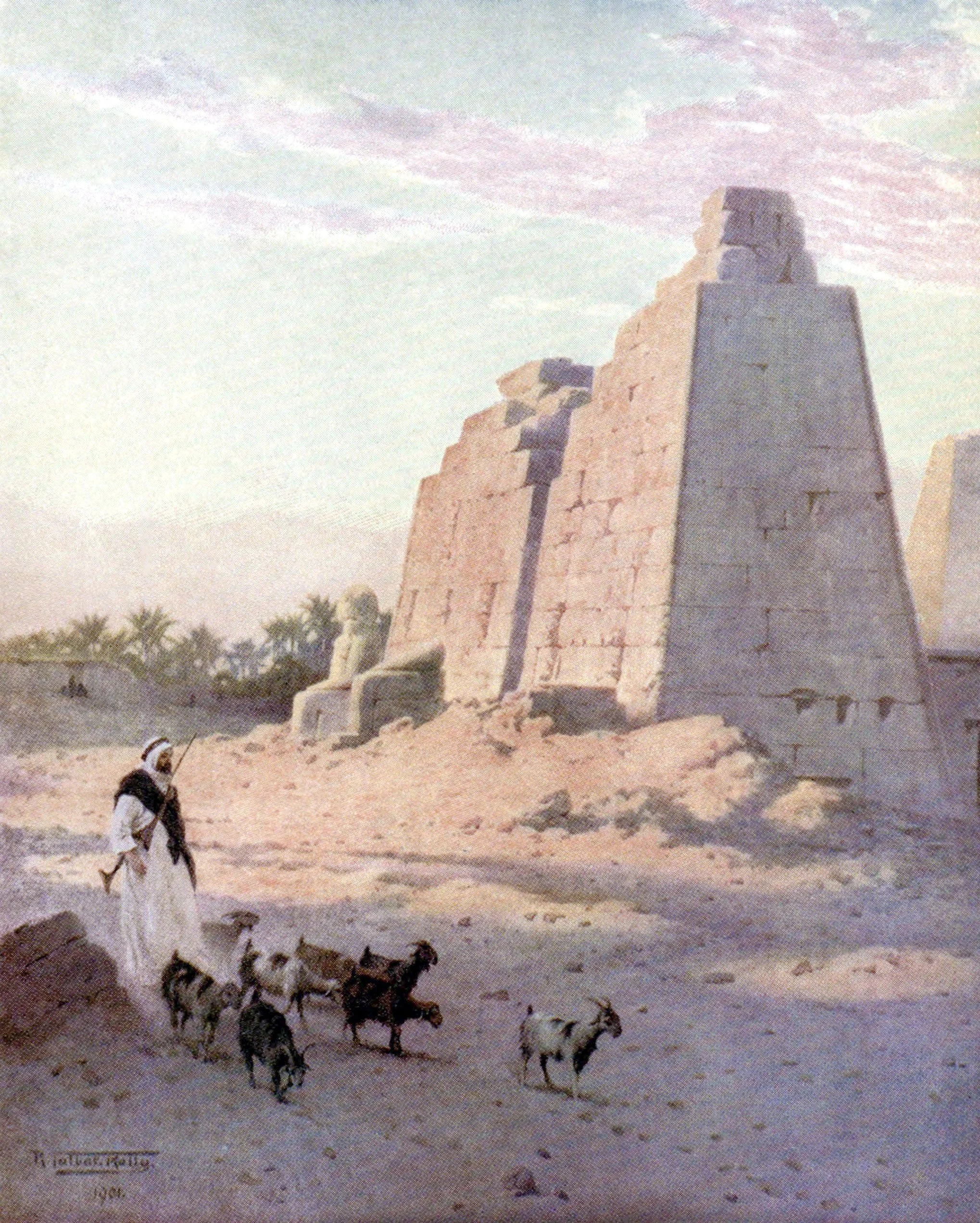 Pylon at Karnak