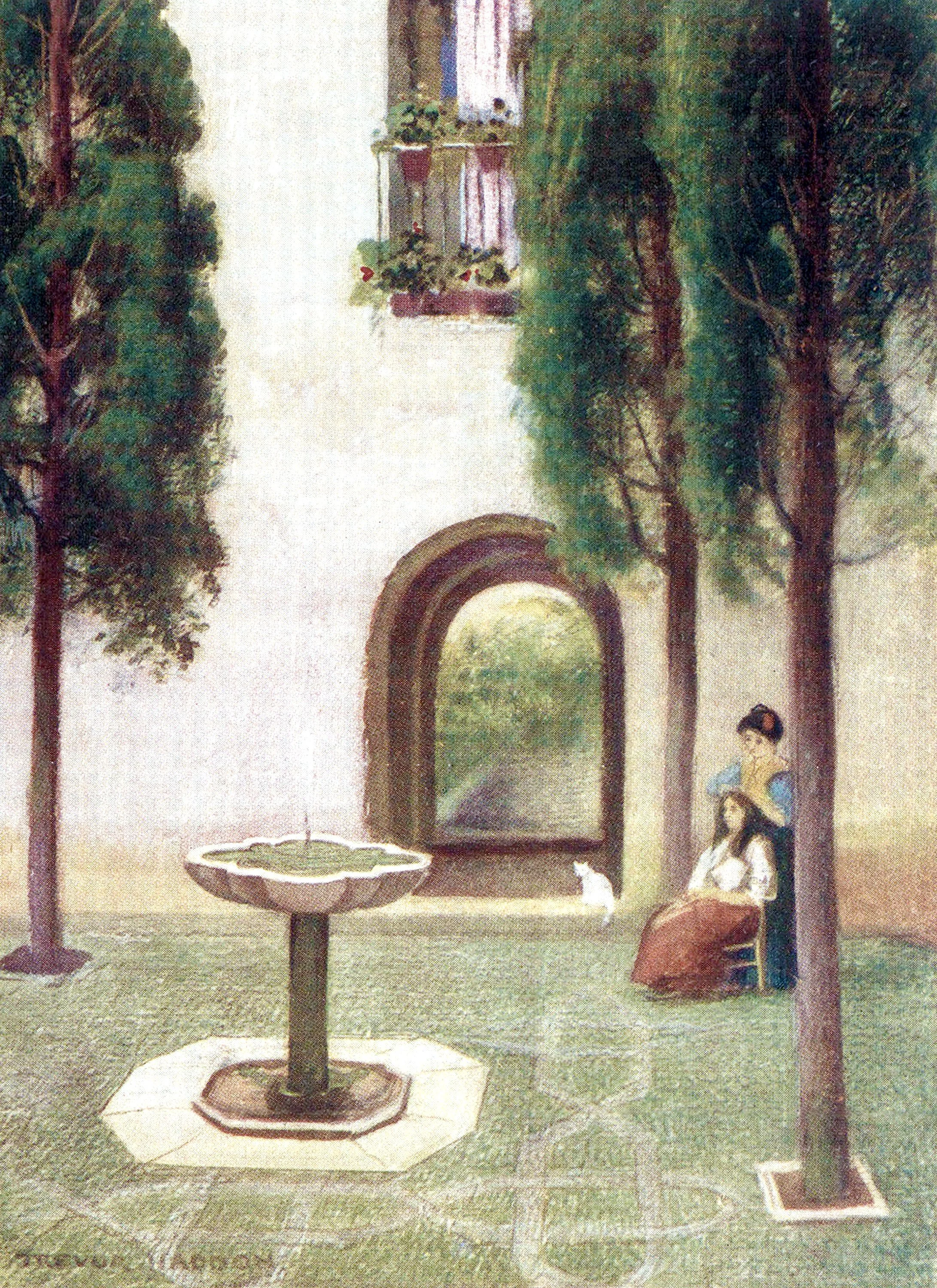 Granada- The Court of the Cypresses