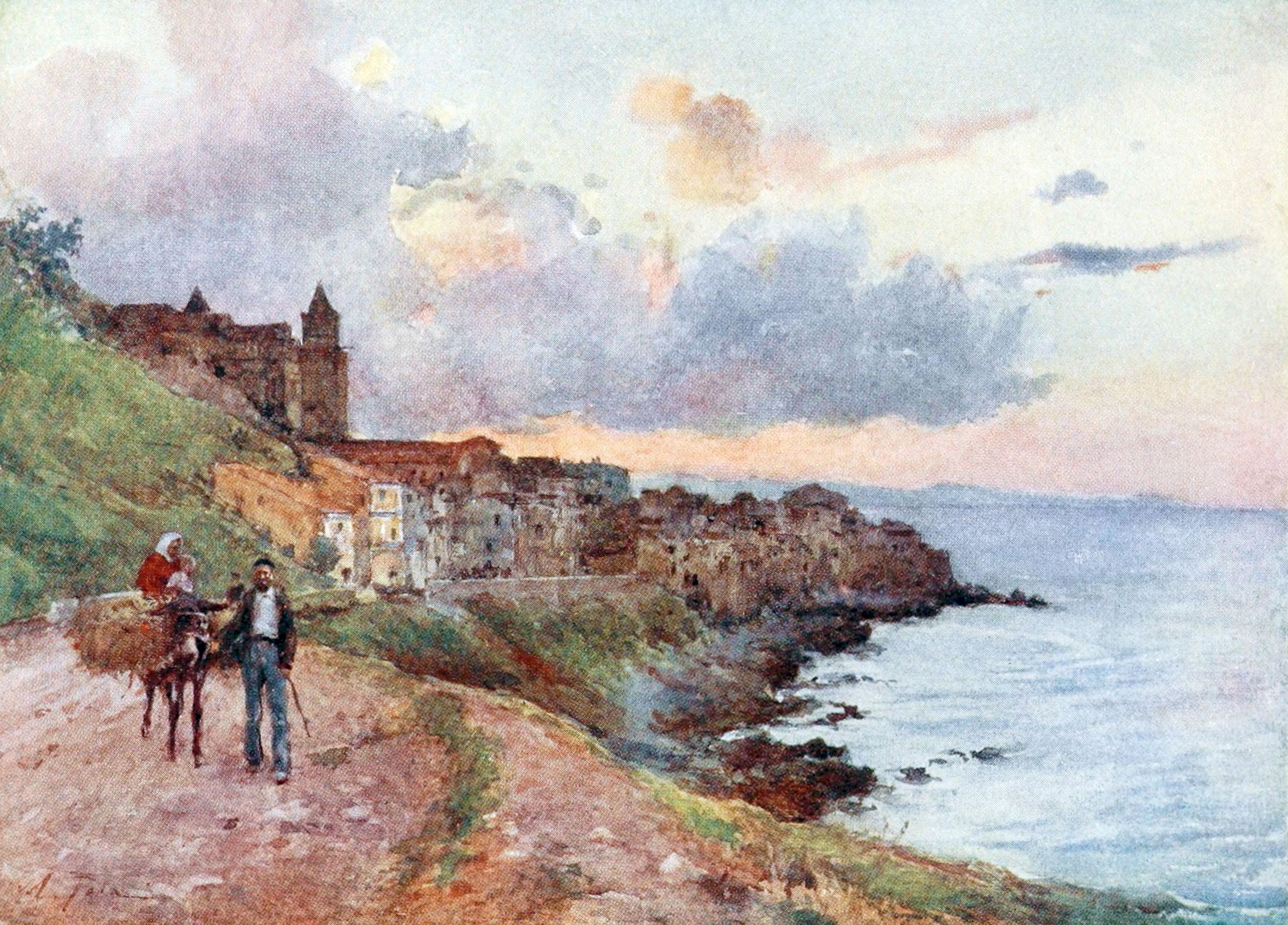 Cefalu, Sunset
