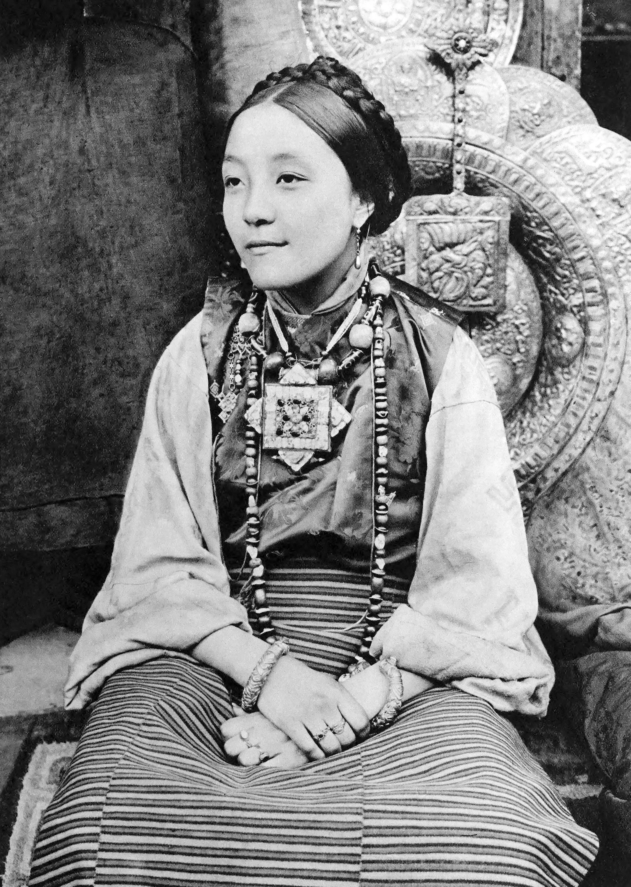 Darjeeling. Young Tibetan Woman
