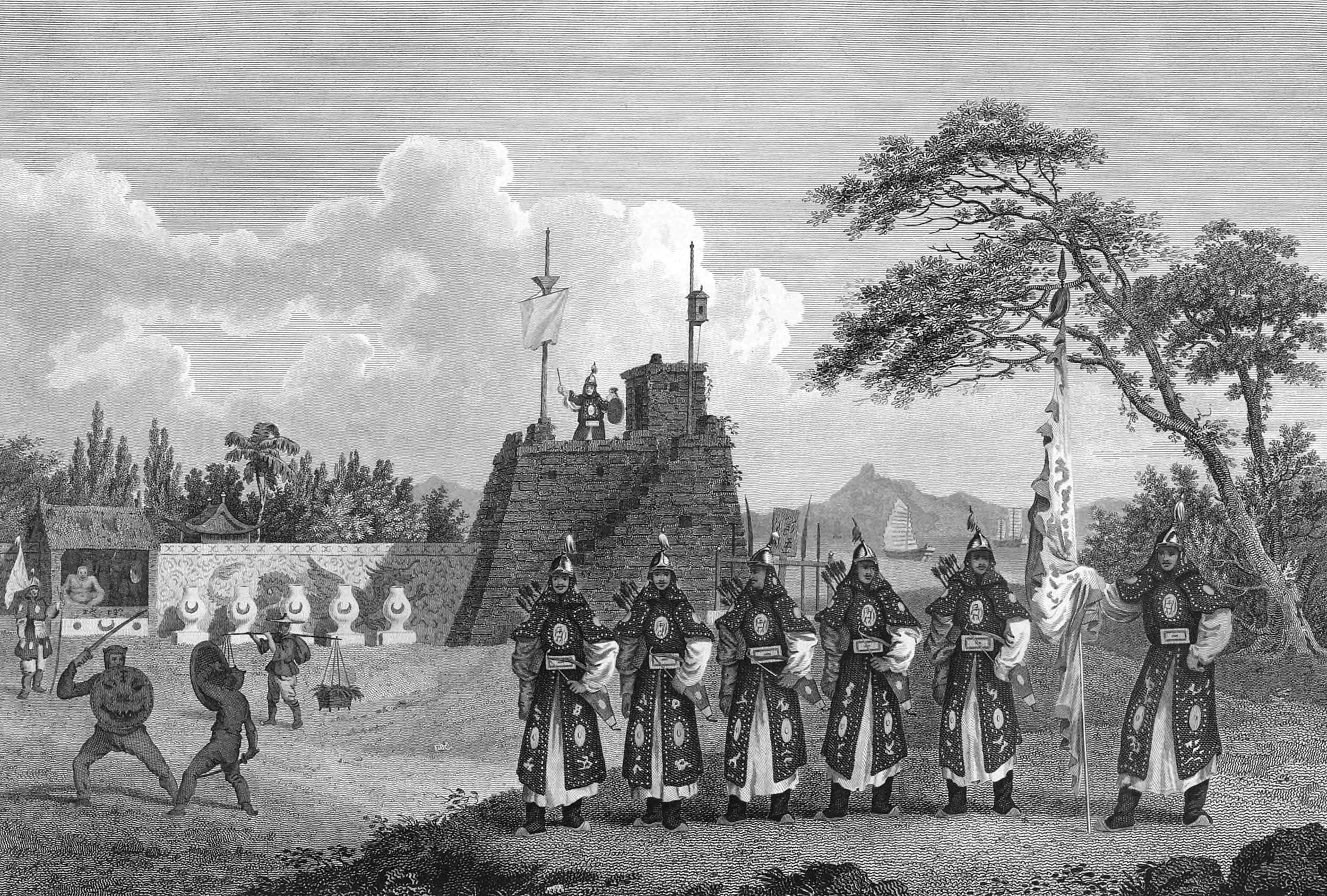 A Chinese Military Post