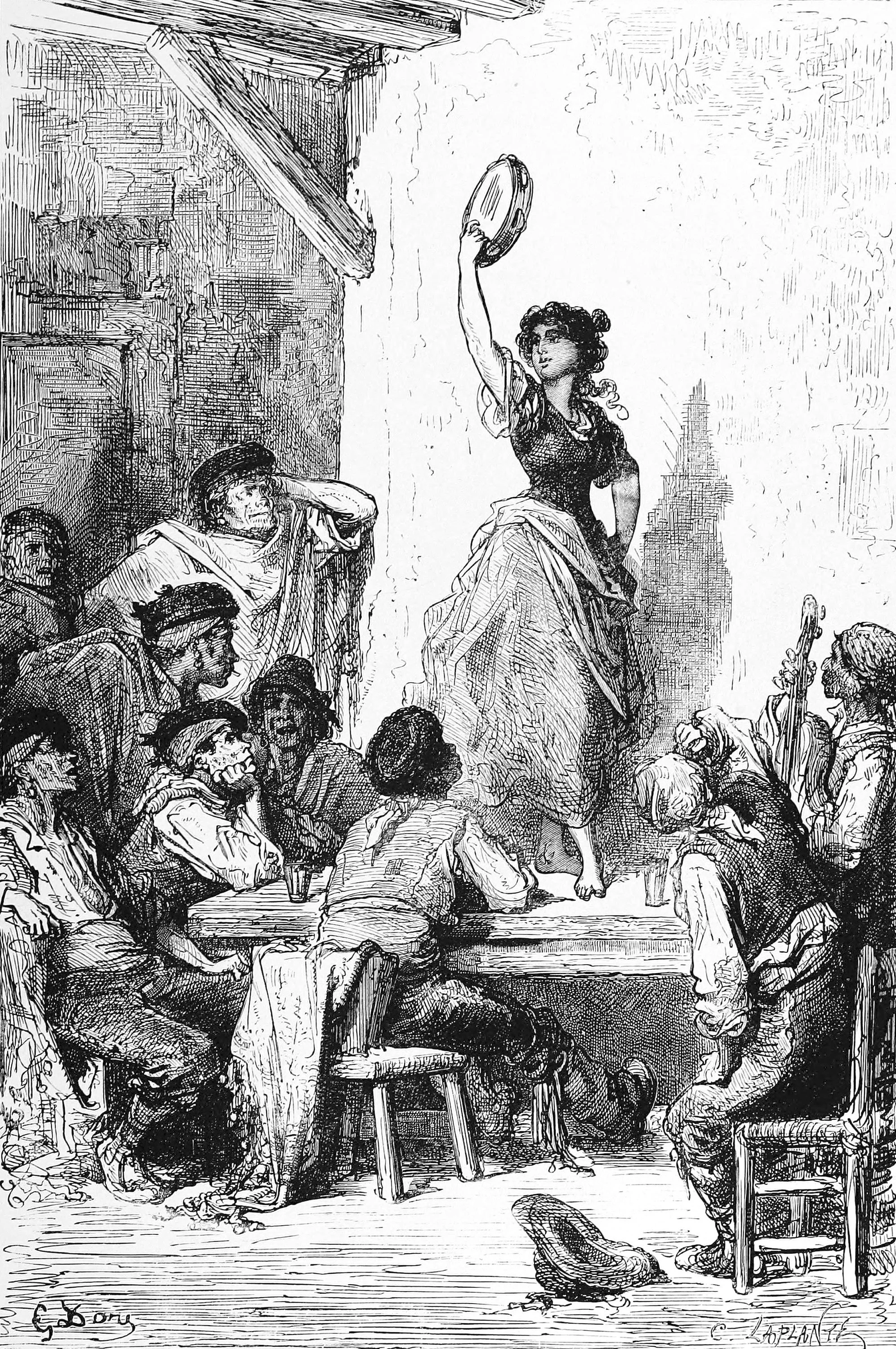 Romani Dancing the Vito Sevillano