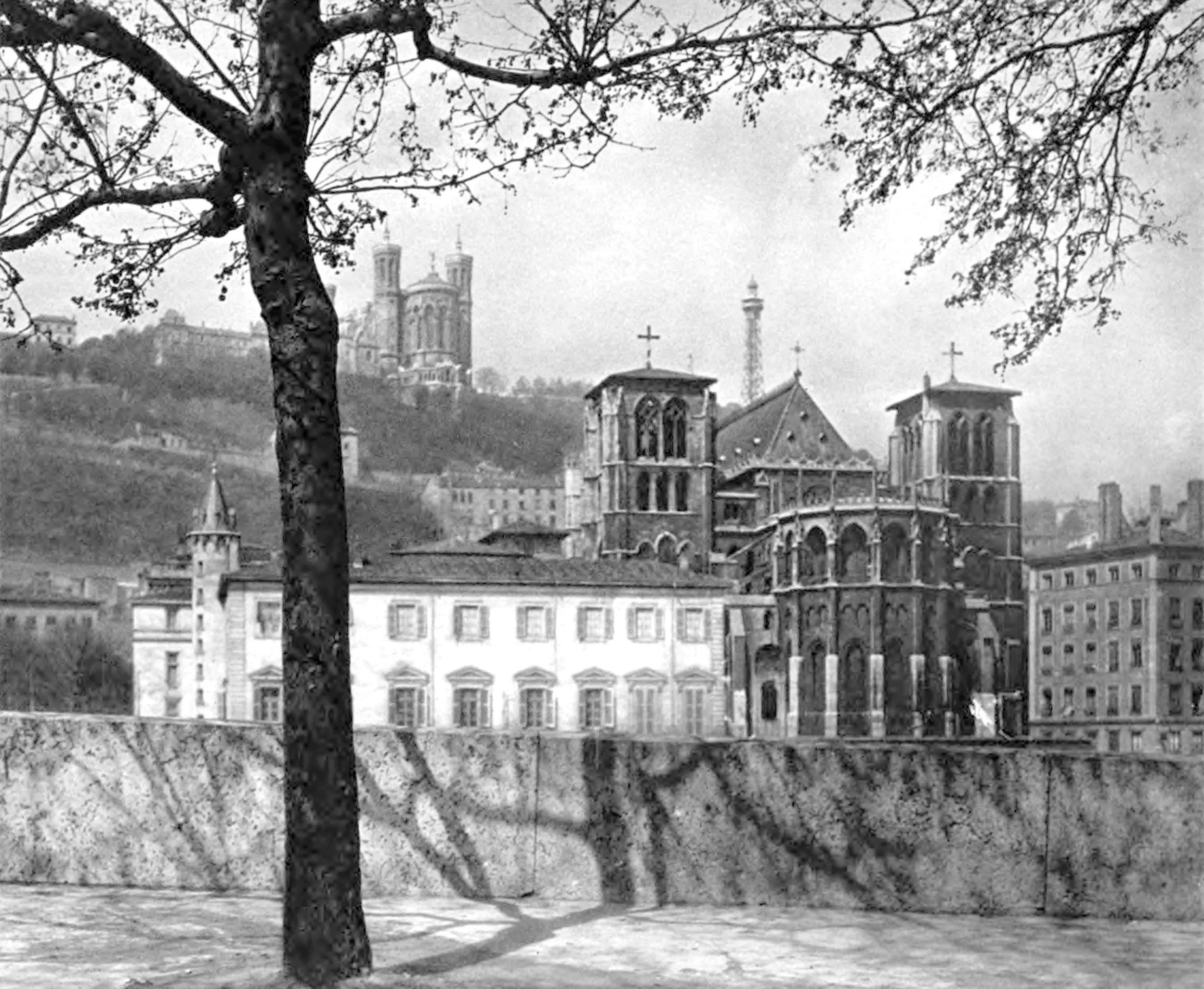 Lyons, The Churches of St Jean and Notre Dame de Fourviere
