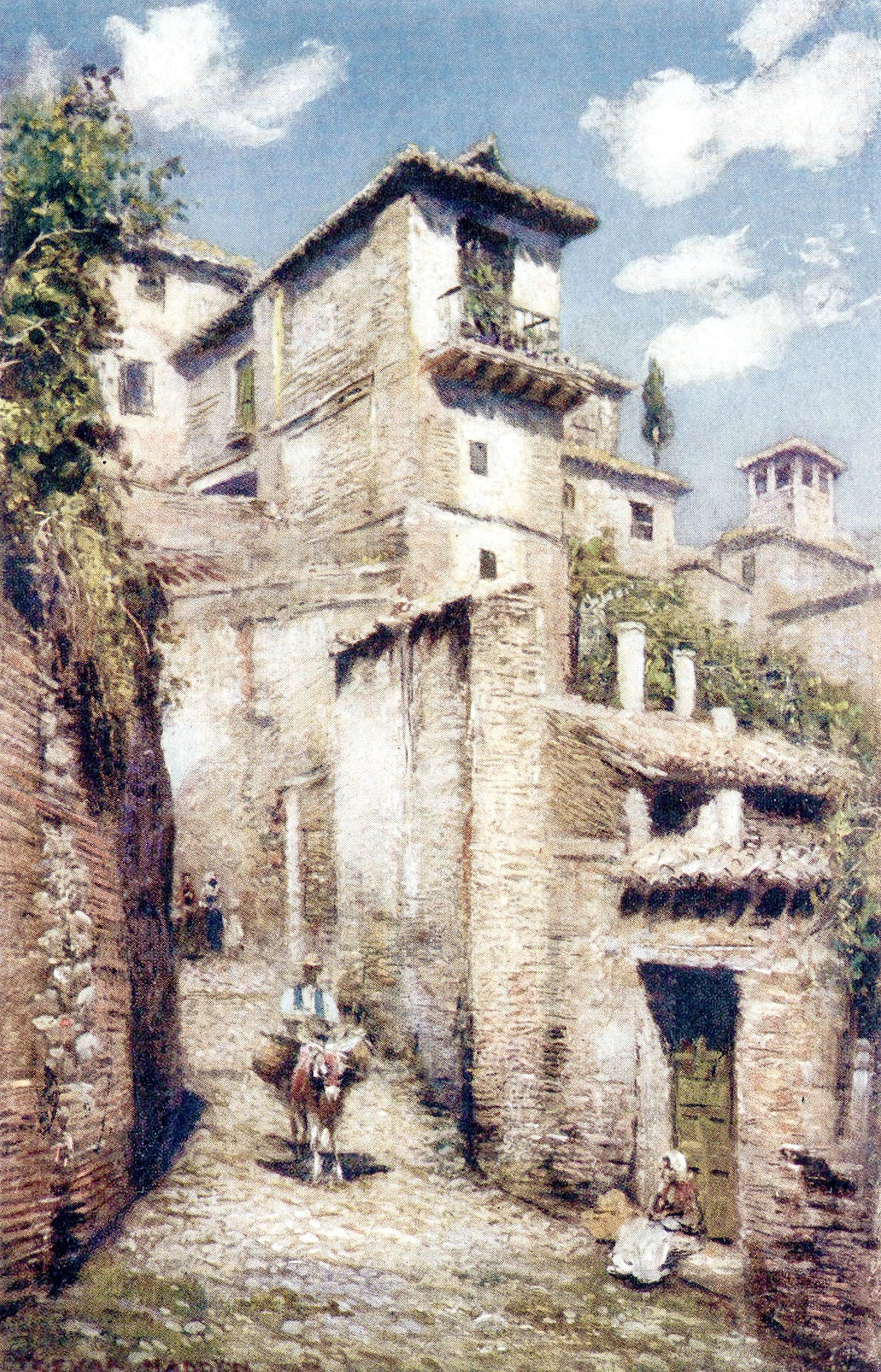 Granada-A Street in the Albaicin