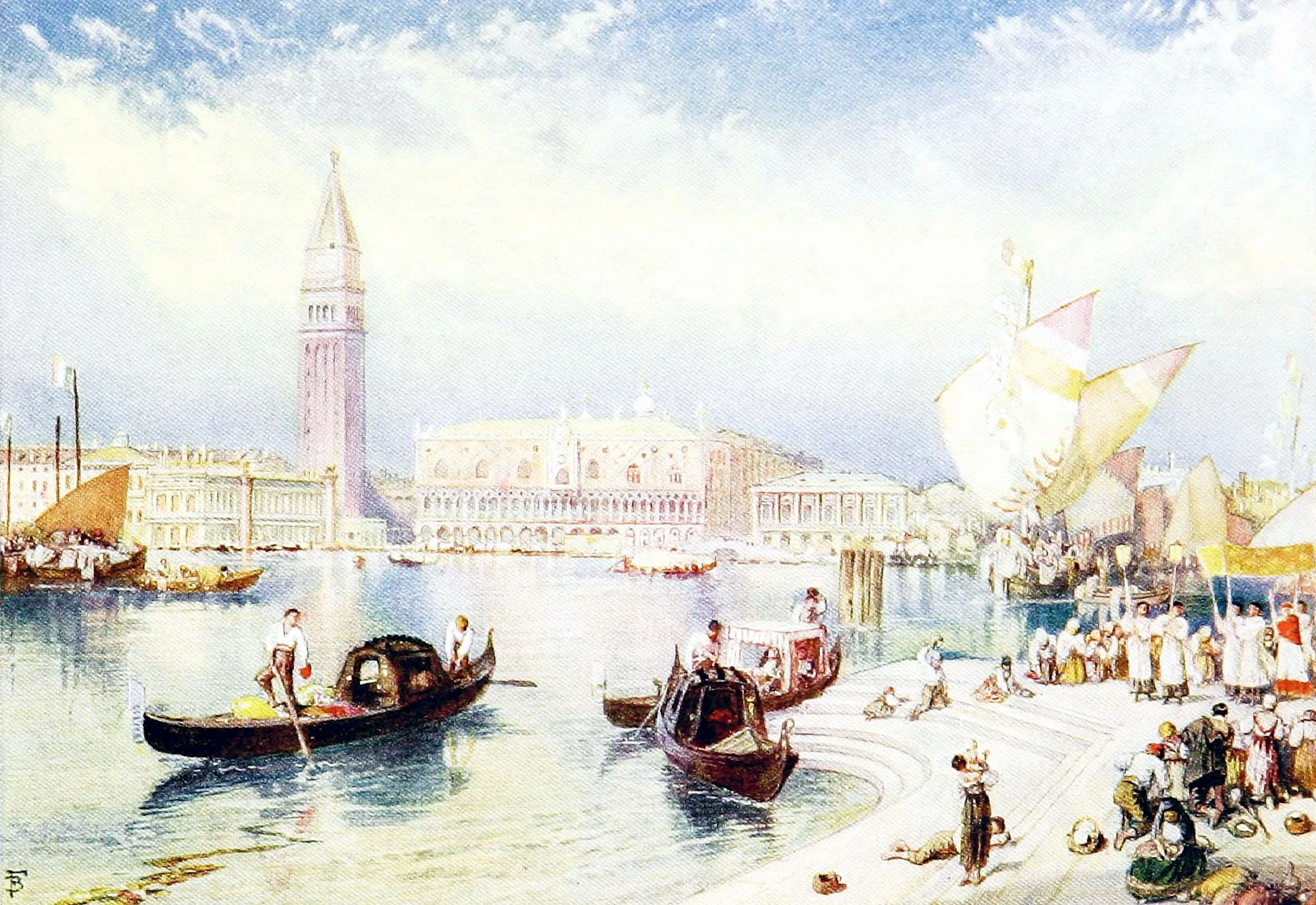 Venice from the Steps of San Giorgio Maggiore
