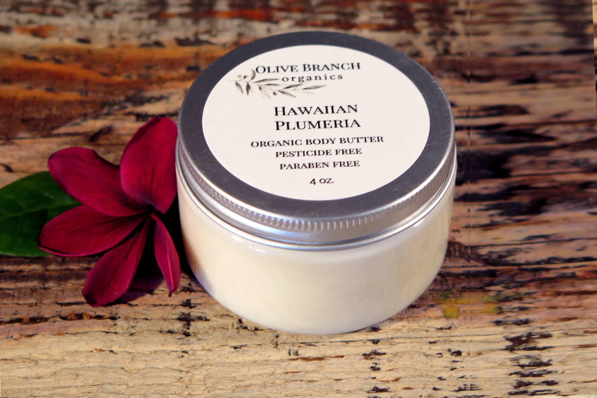 4 oz. Hawaiian Plumeria Body Butter