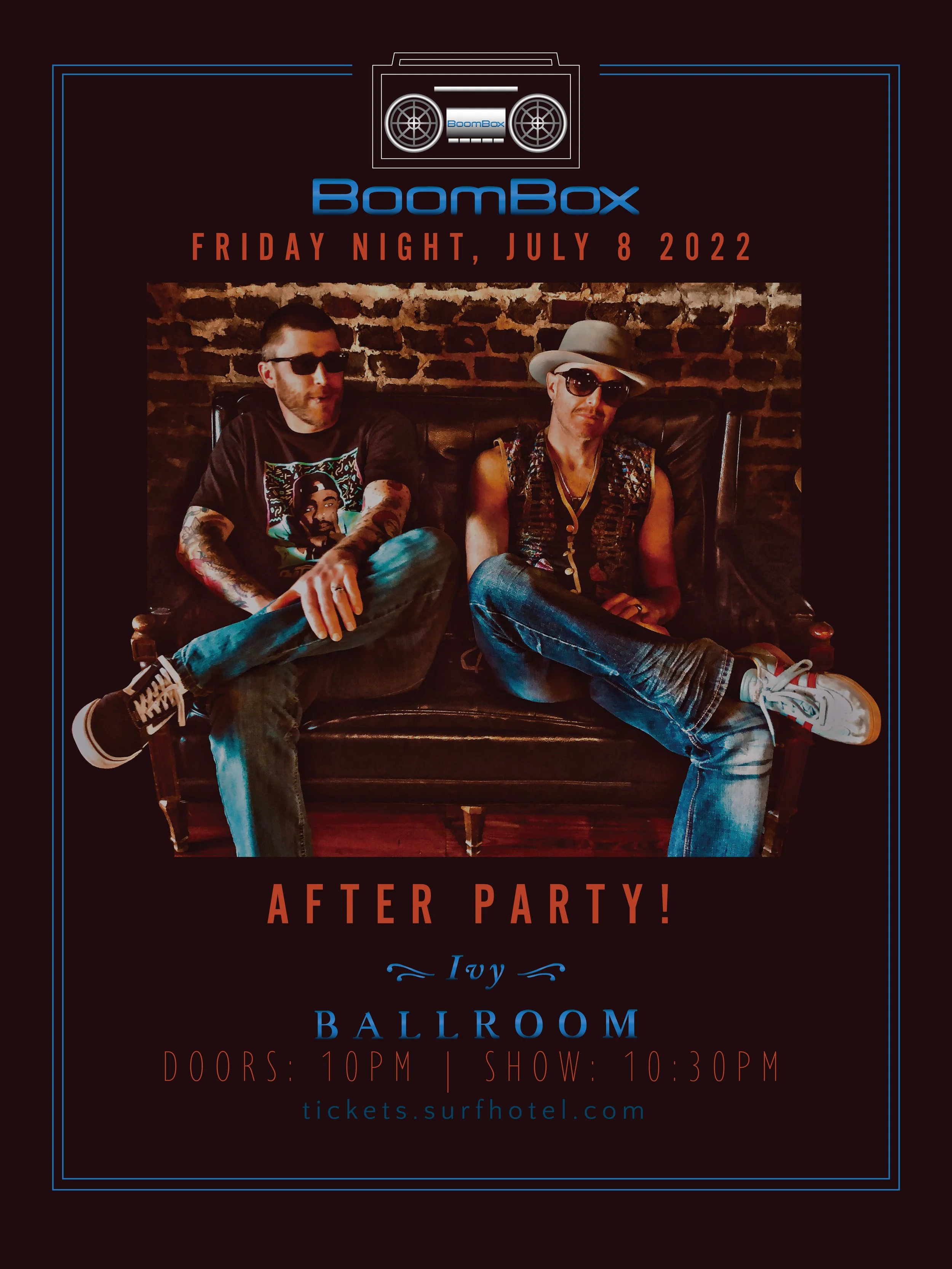 BoomBox After Party Ivy Ballroom at the Surf Hotel Buena Vista