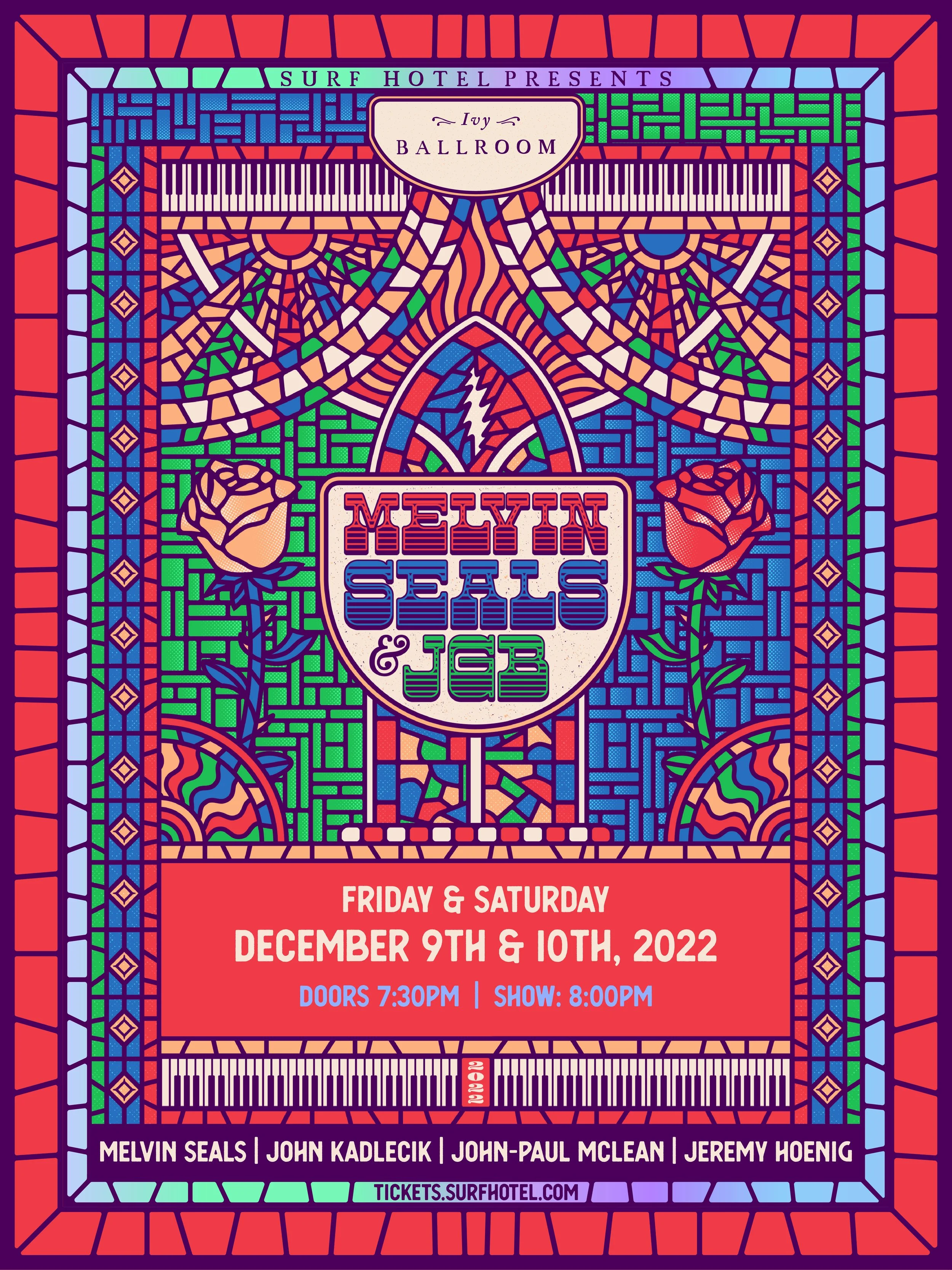 Melvin Seals & JGB at Ivy Ballroom Ivy Ballroom at the Surf Hotel