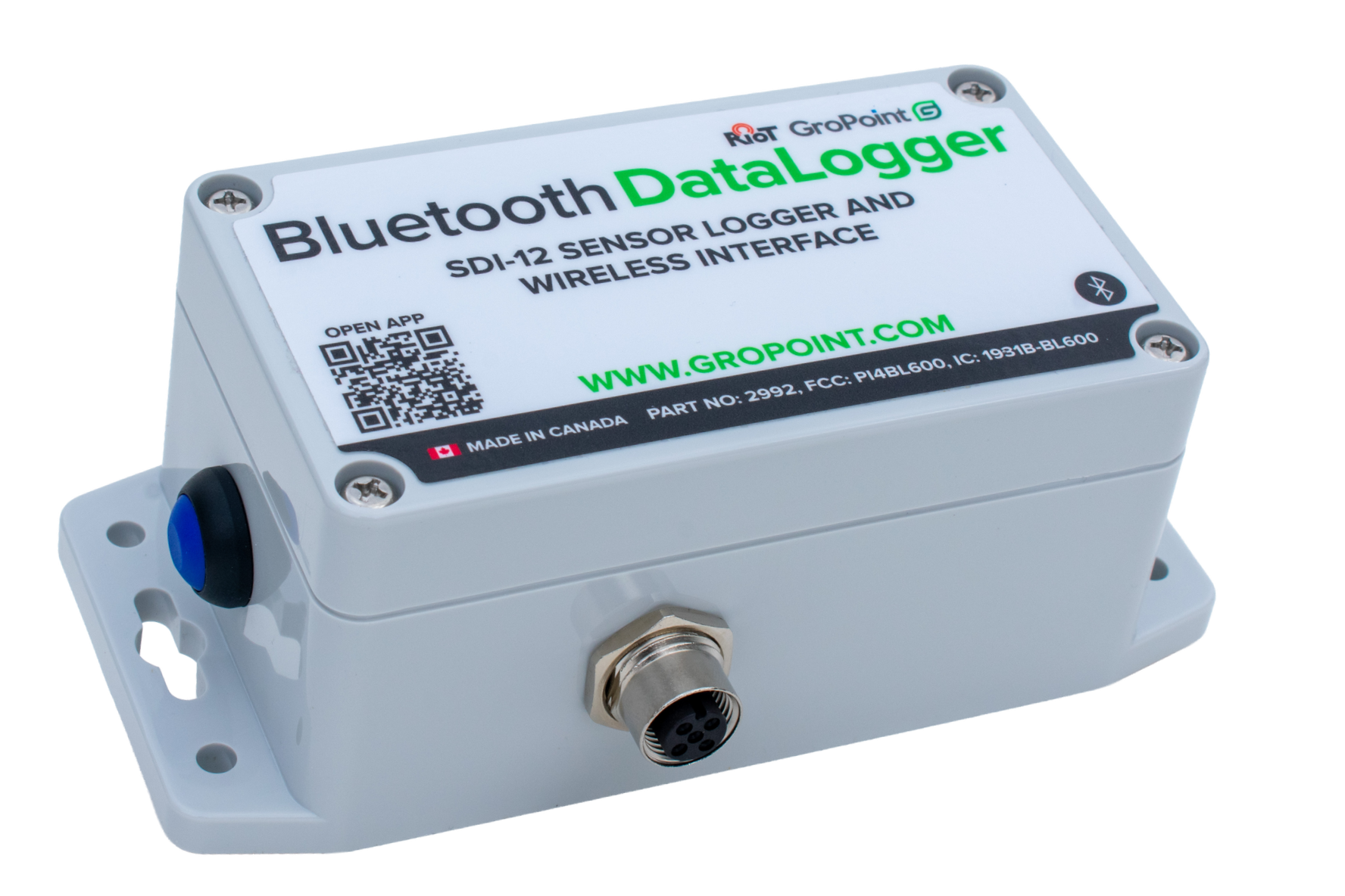 GroPoint Bluetooth Data Logger