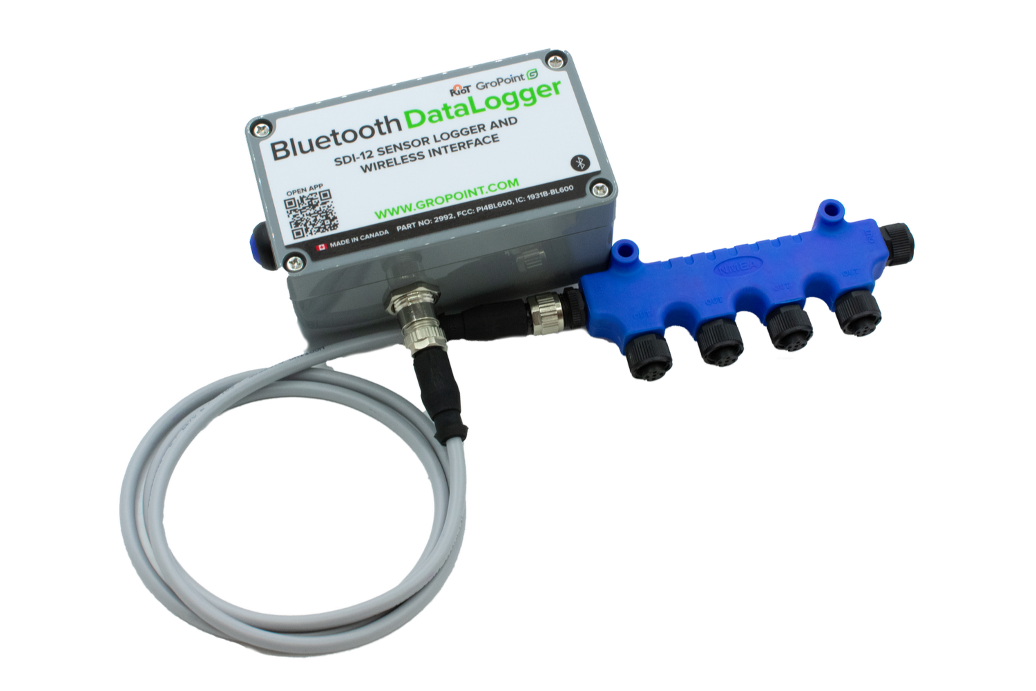 GroPoint Bluetooth SDI-12 Data Logger Kit
