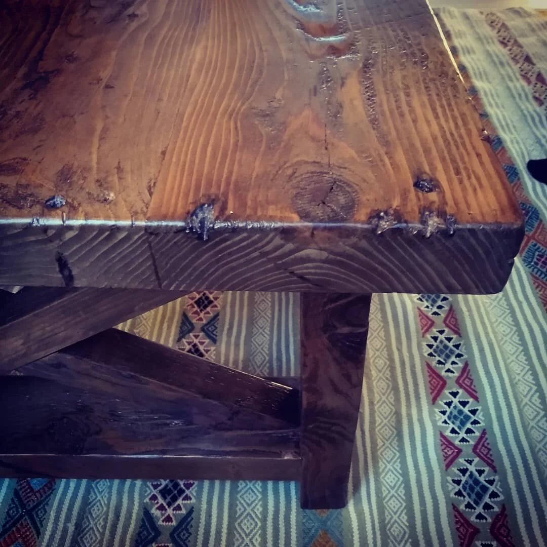 Reclaimed Barn Wood Coffee Table — Unbound