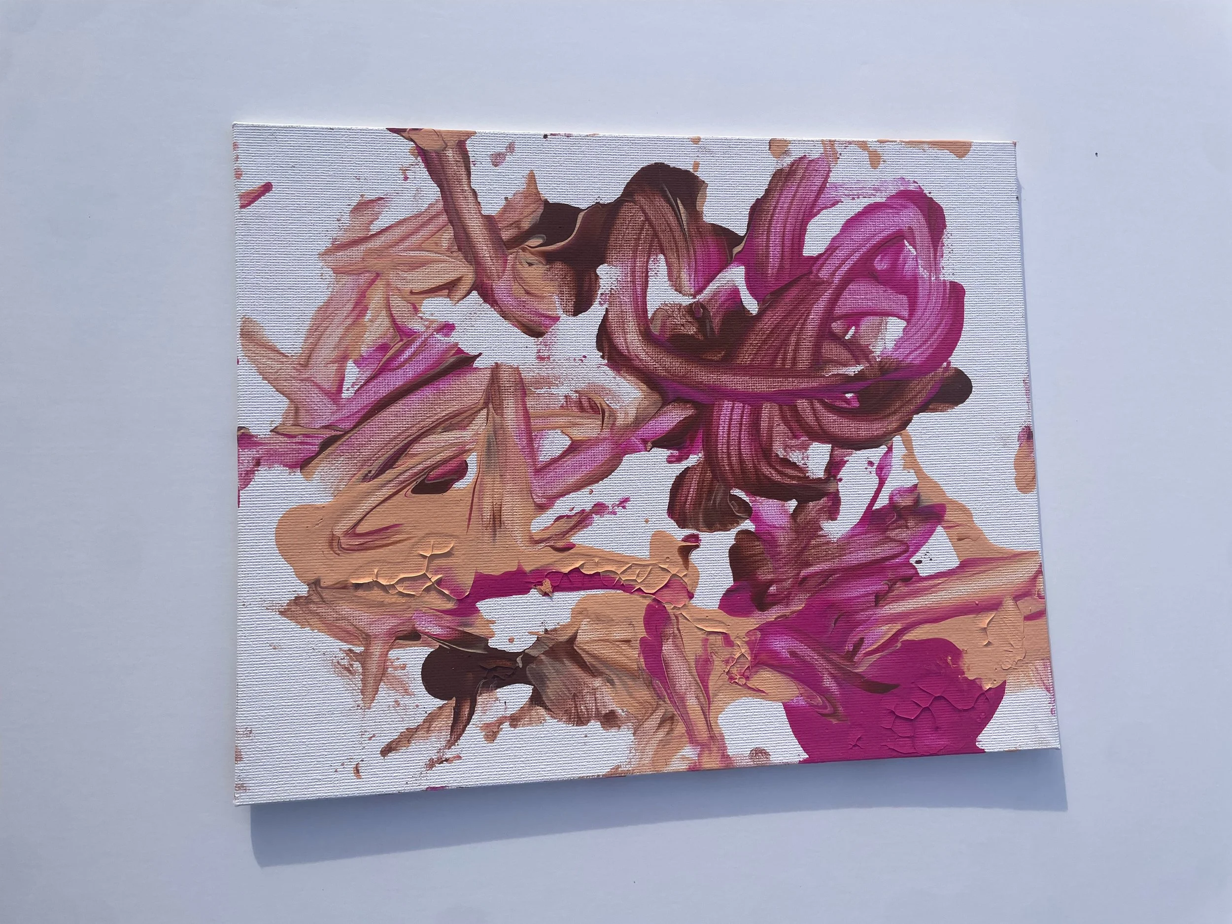 Elikya and Maisha Collab Painting "B"