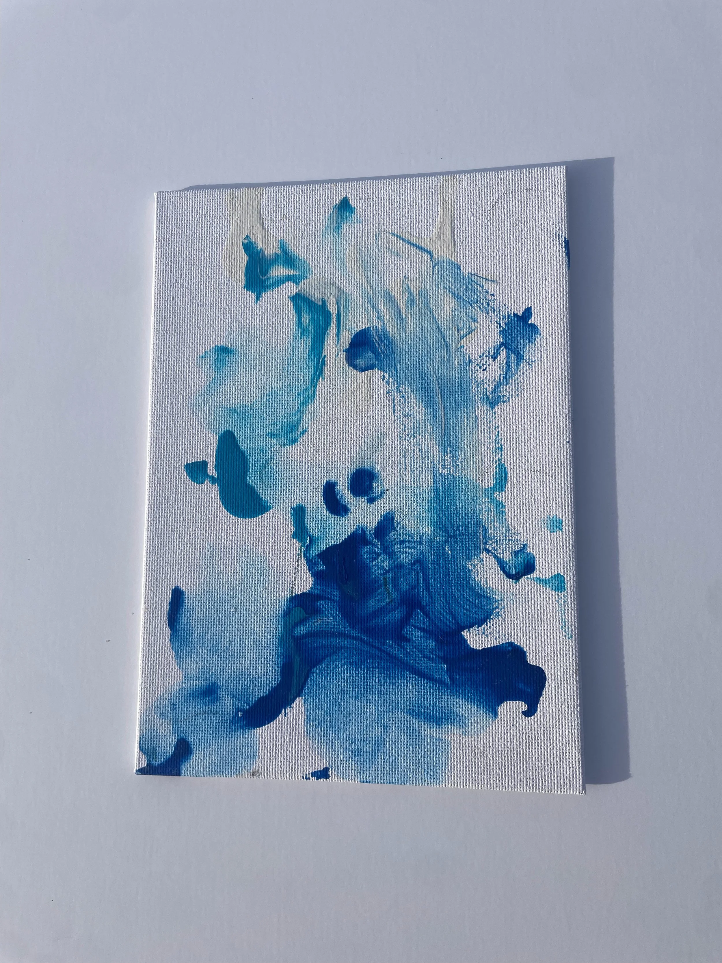 Clara, Mali, and Teco Collab Painting "B"