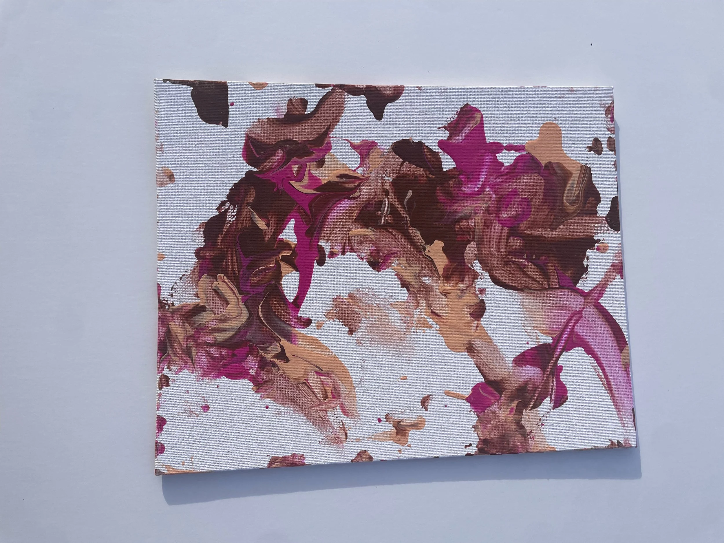 Elikya and Maisha Collab Painting "A"