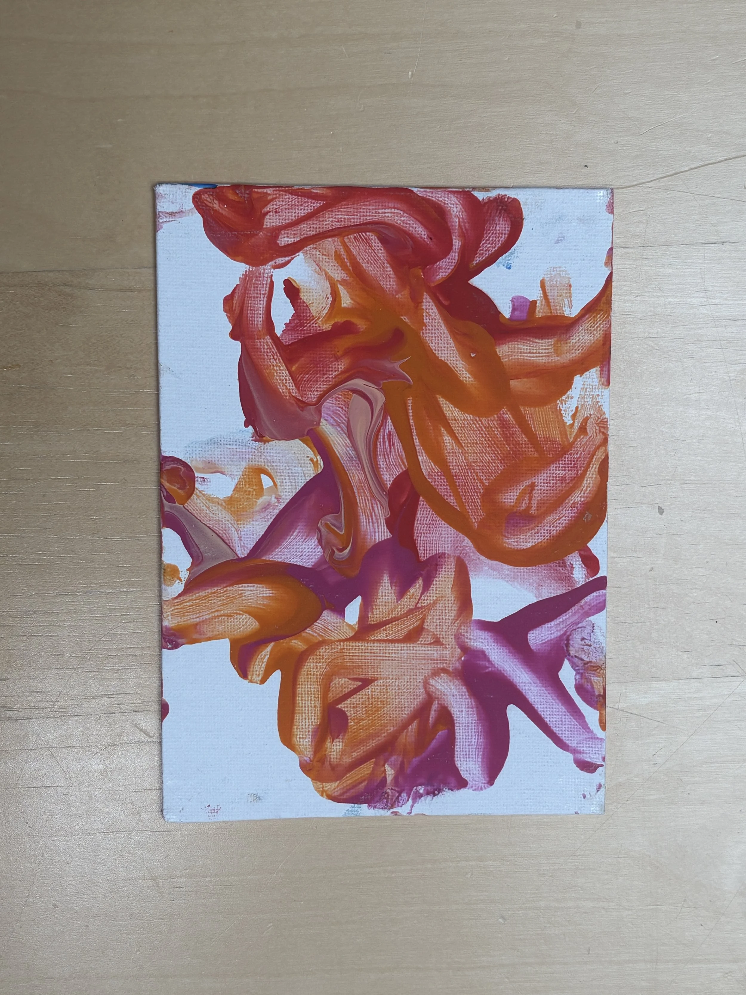 Clara Painting - "Orange"