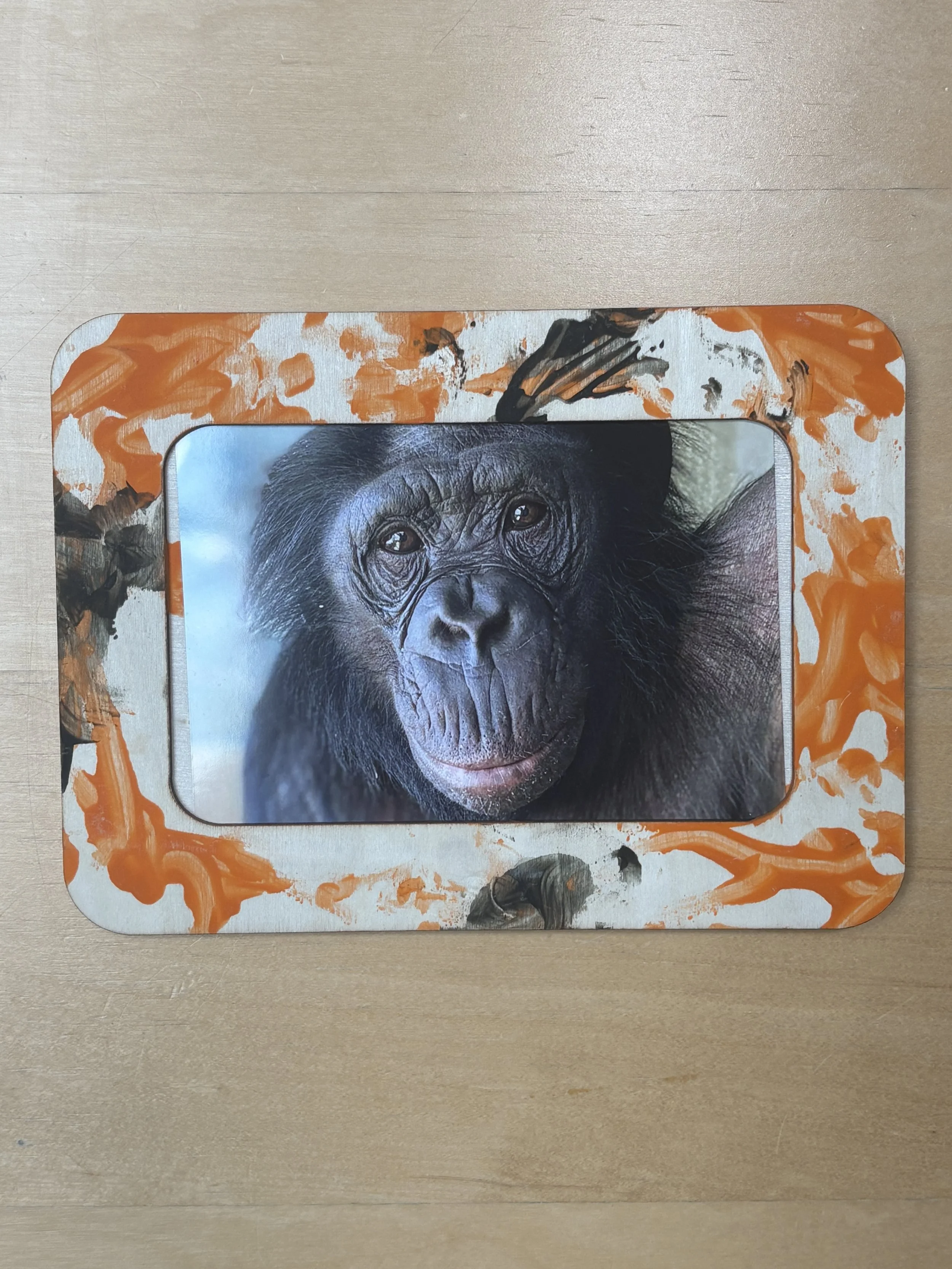 Elikya Painted Frame and Photo