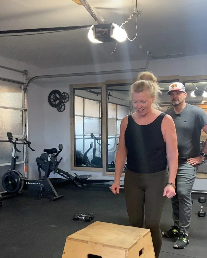 High box jumps for my morning crew this AM! 

They&rsquo;re 50+ yrs old and making it look easy. 
Stay motivated... Stay young... 💪

Helping people become more conditioned is expected of fitness trainers. I have SO MUCH fun helping people build conf