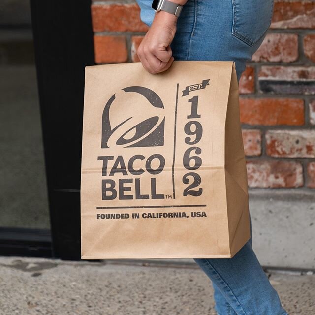 It&rsquo;s Taco Tuesday. You know what to do...💜🌮🔔 #TacobellTakeout #TacoTuesday