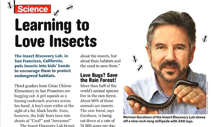 Learning to love insects