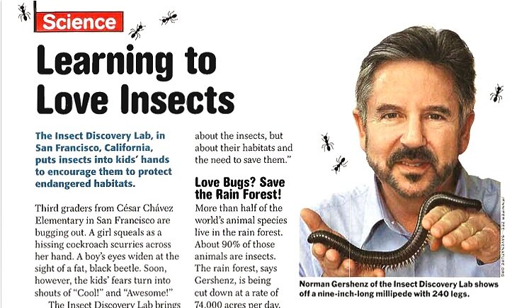 Learning to love insects