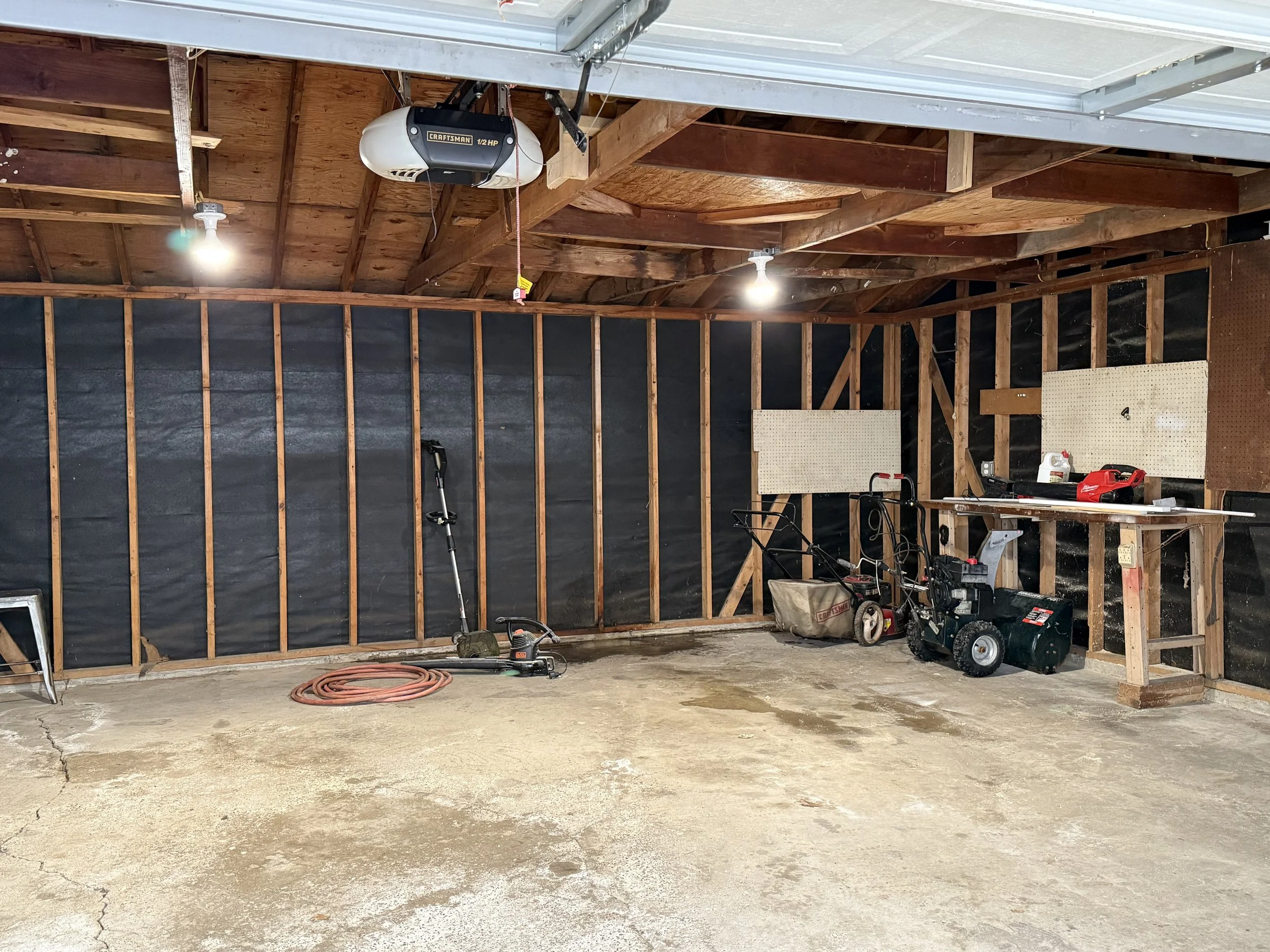 Garage after Jay's Handyman Services