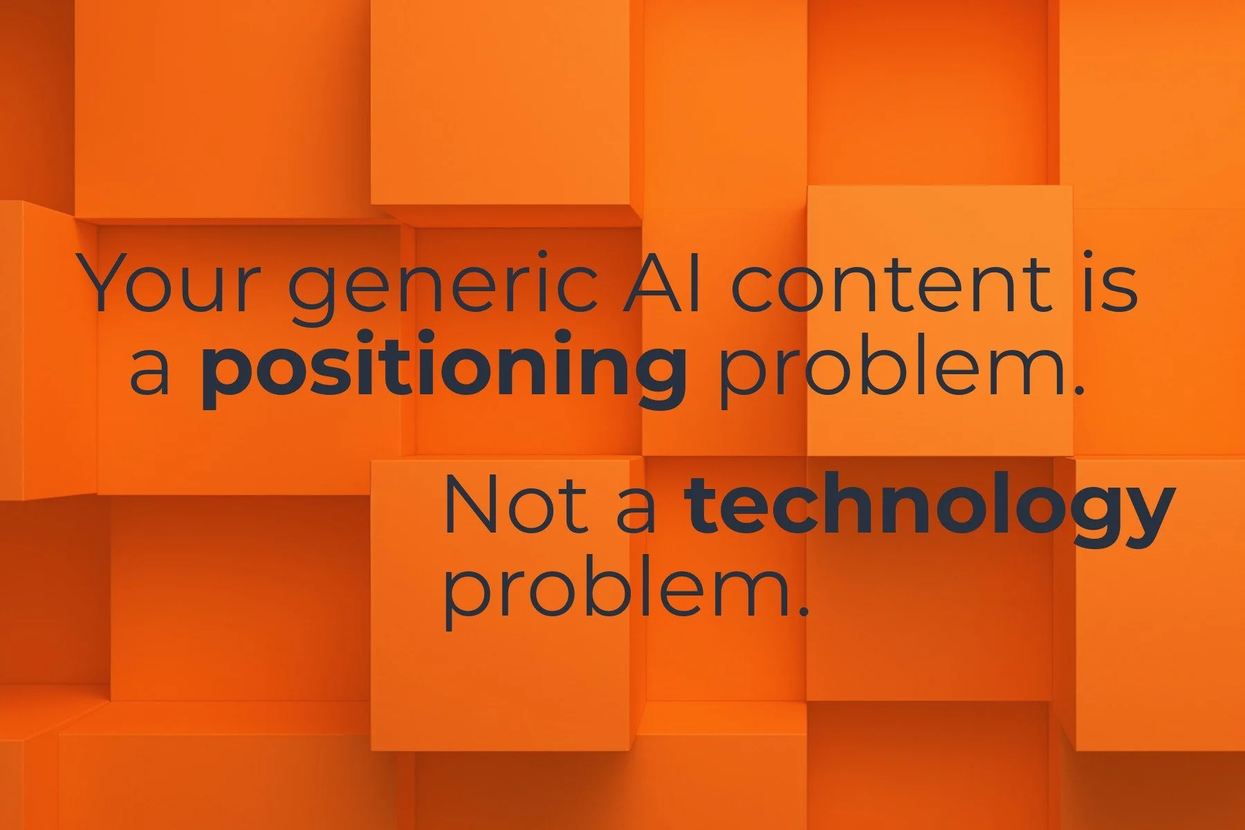 Why your AI tool knows your industry but not your firm