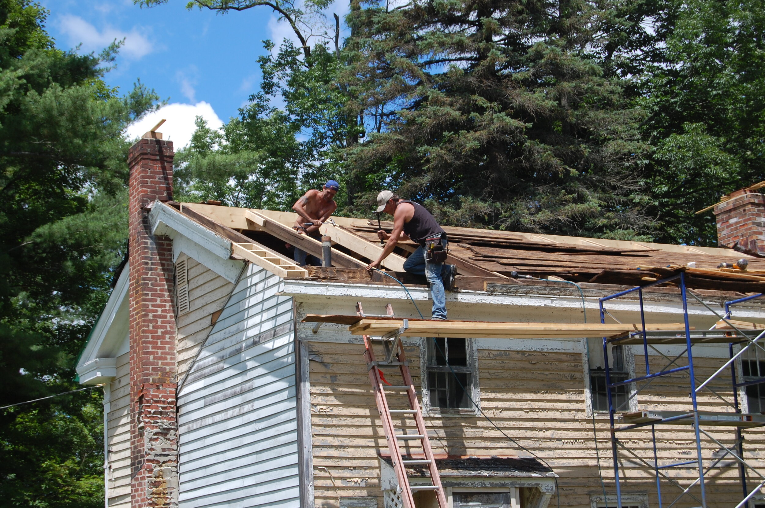the center under reconstruction