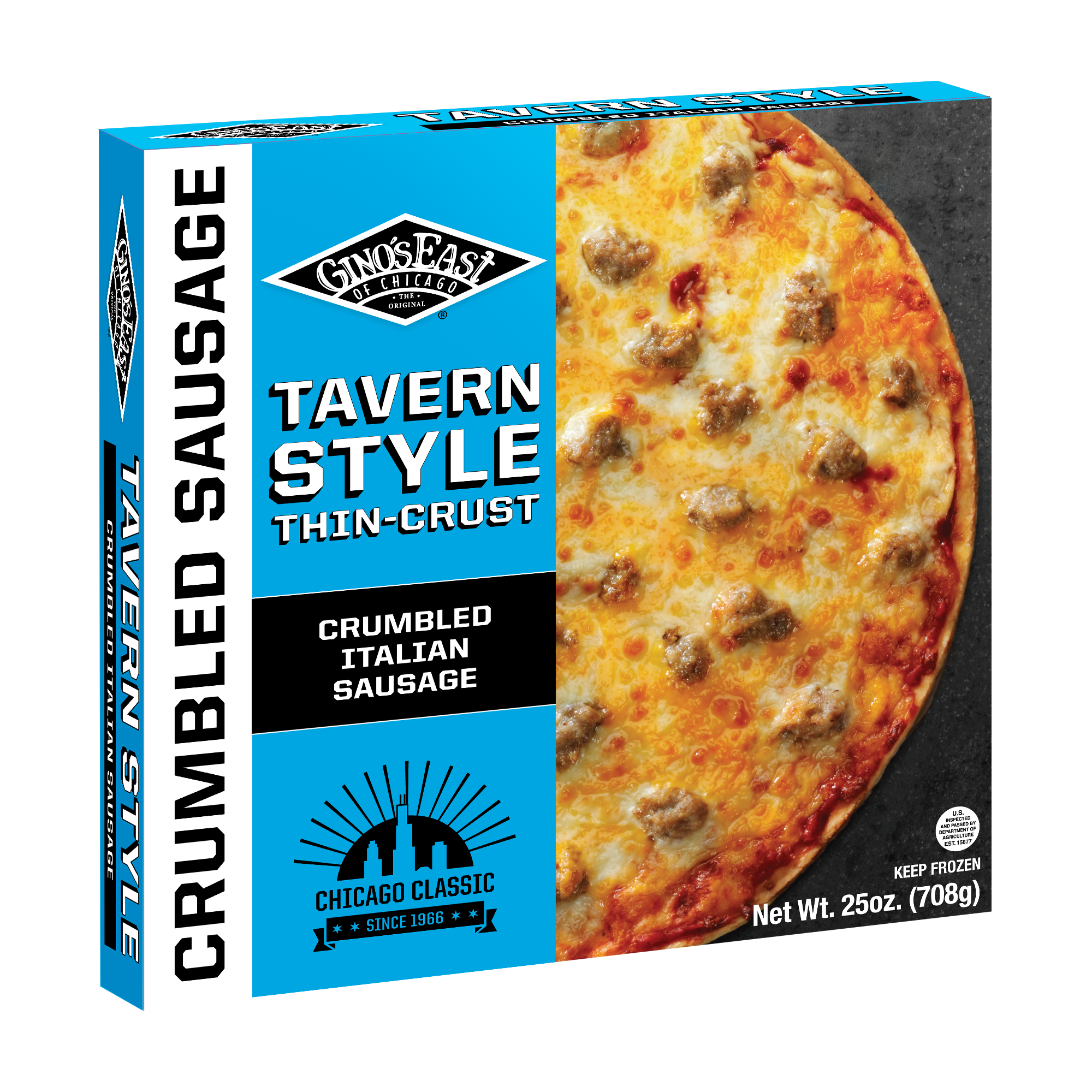 Crumbled Sausage Deep Dish — Gino's East