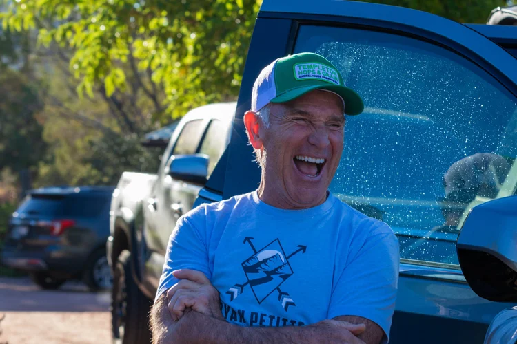 Bob Ruby, all smiles